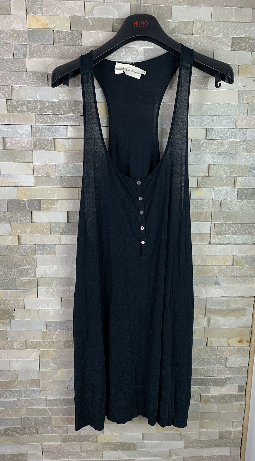Pure DKNY women’s Size 2 Black Strappy Lightweight Dress