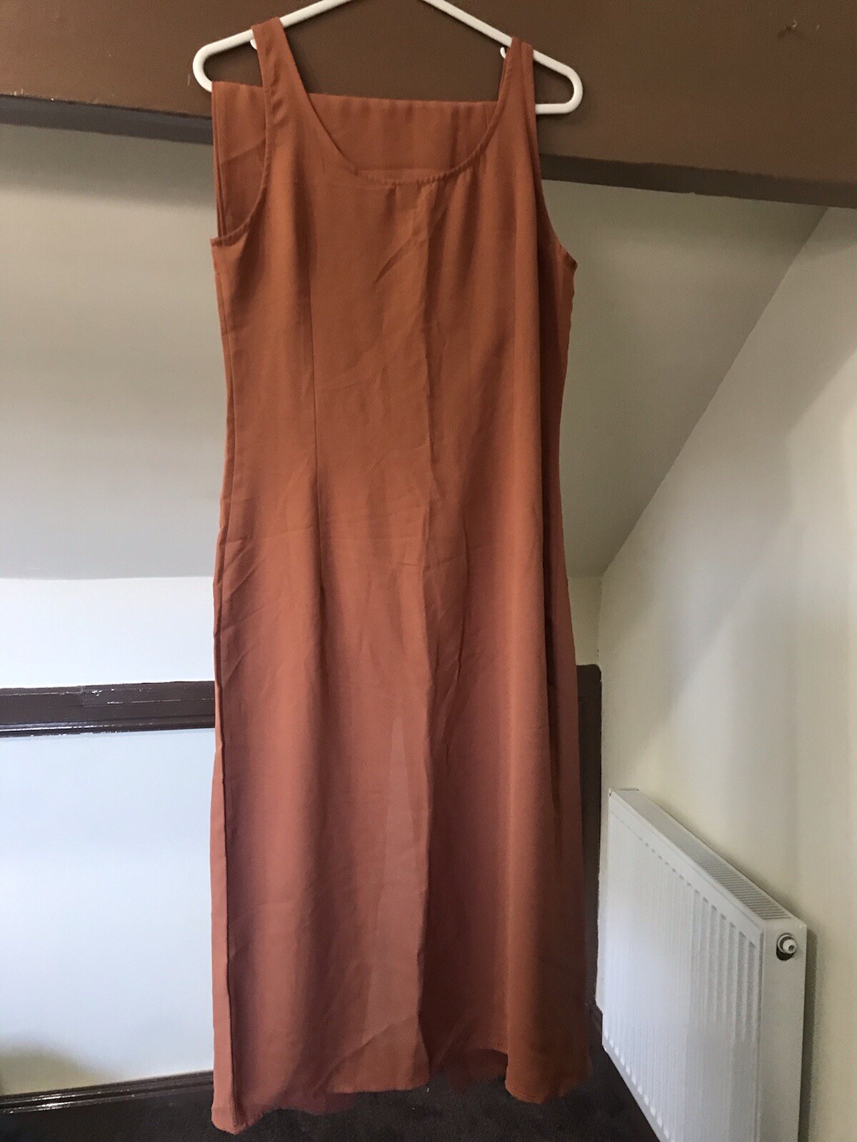 Essnce Soild Split Hem Halter Top & Trousers