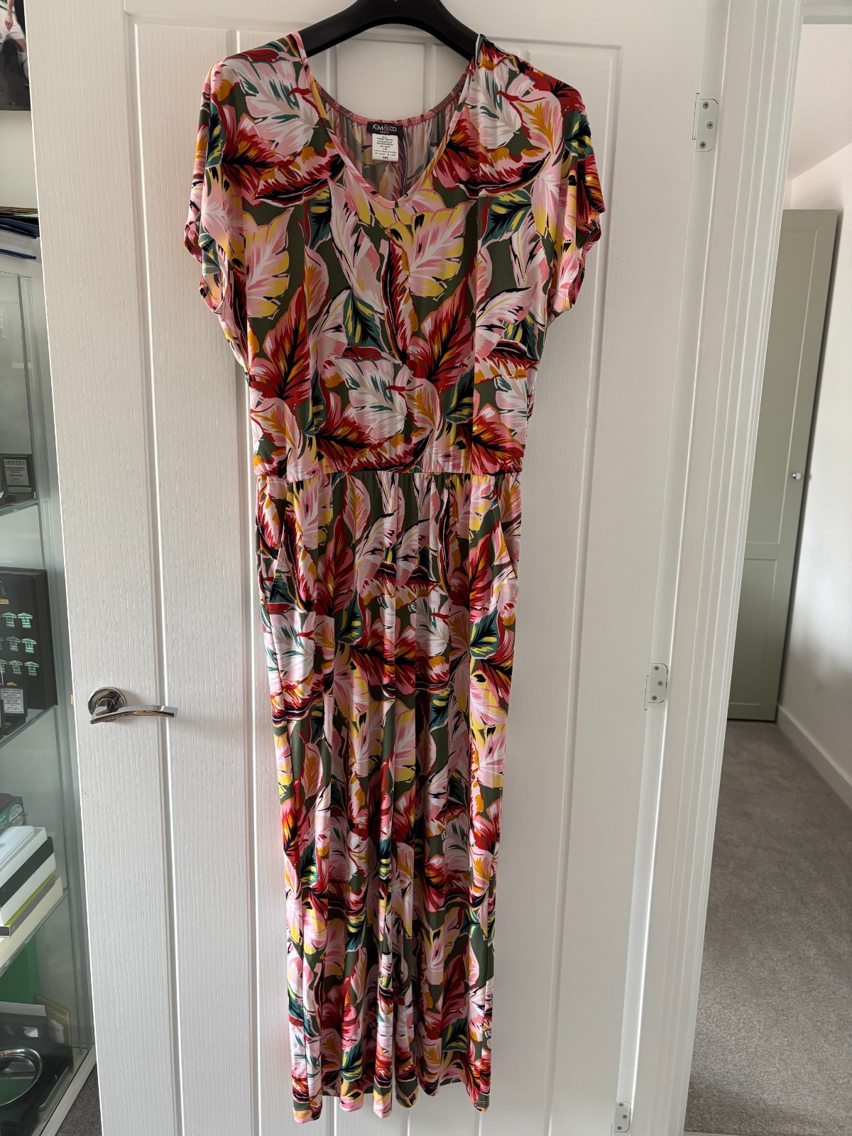 KIM & CO LADY’S DESIGNER JUMPSUIT PETITE SIZE LARGE