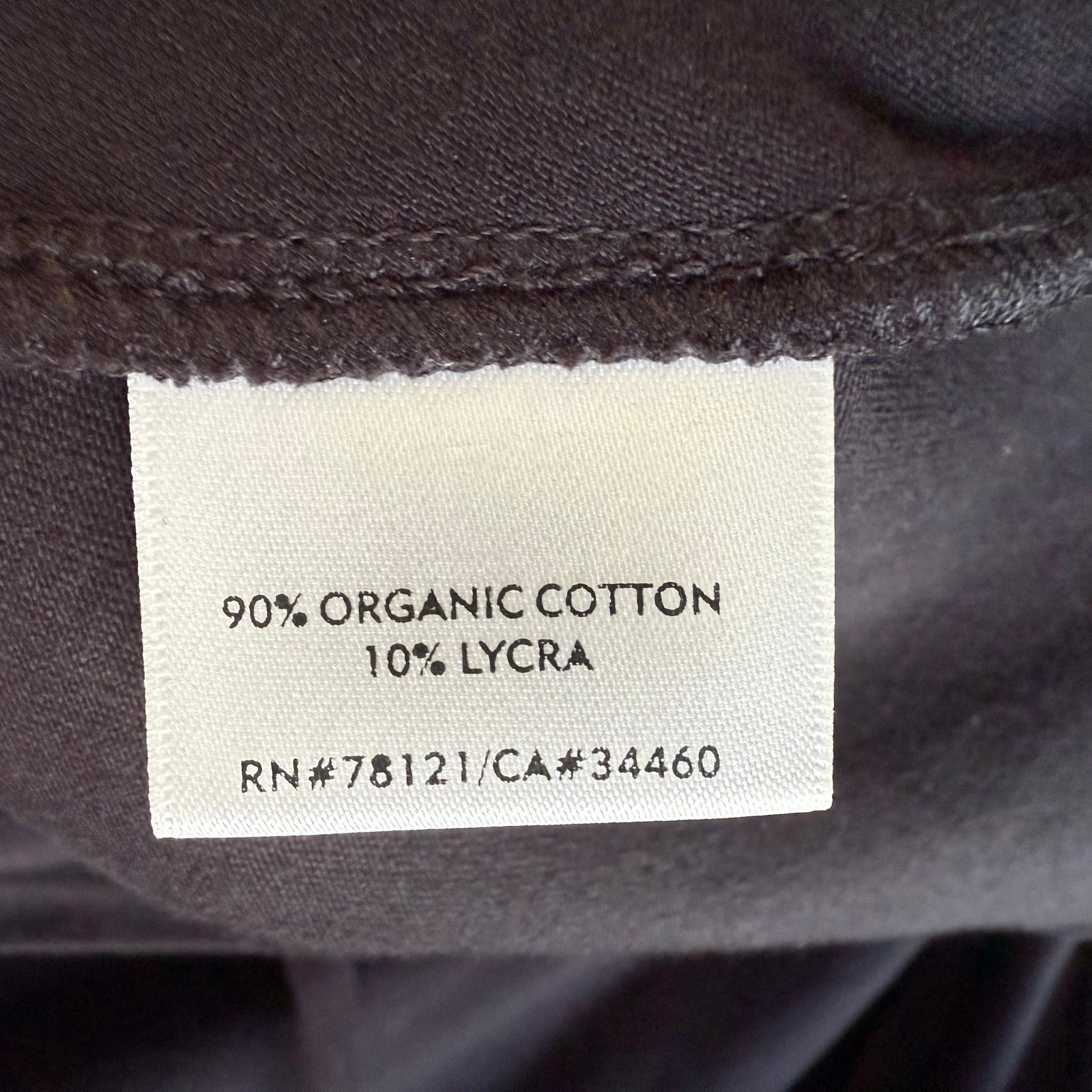 Eileen Fisher Size M Crossover Cotton Lycra crossover dress