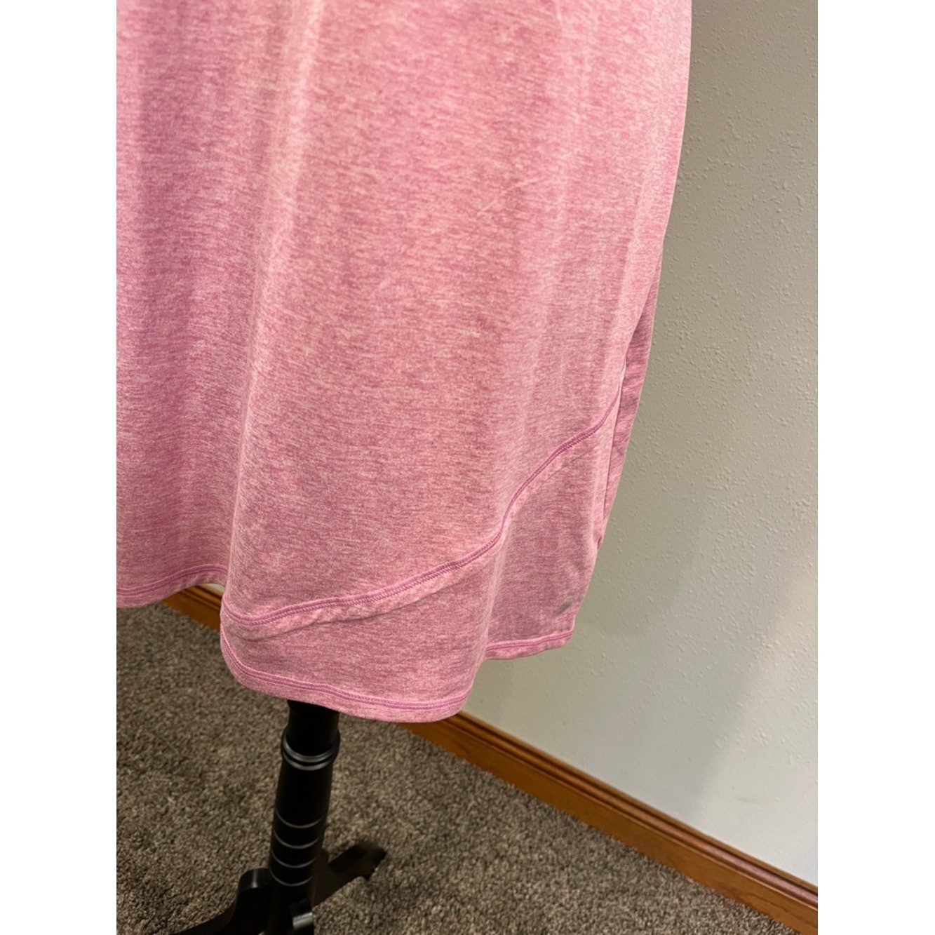 Tek Gear Pink Heather DryTek Active mini dress size large