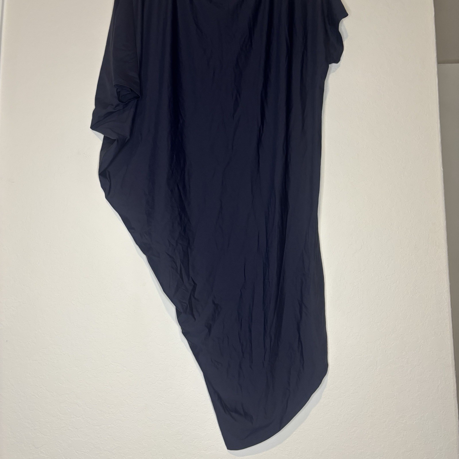Athleta Sunlover Hilo UPF Dress Navy Asymmetric Stretch XS
