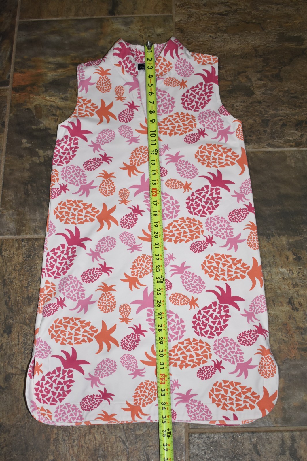 SAILOR SAILOR BY JUST MADRAS PINK, ORANGE & WHITE SHEATH DRESS SIZE S $189