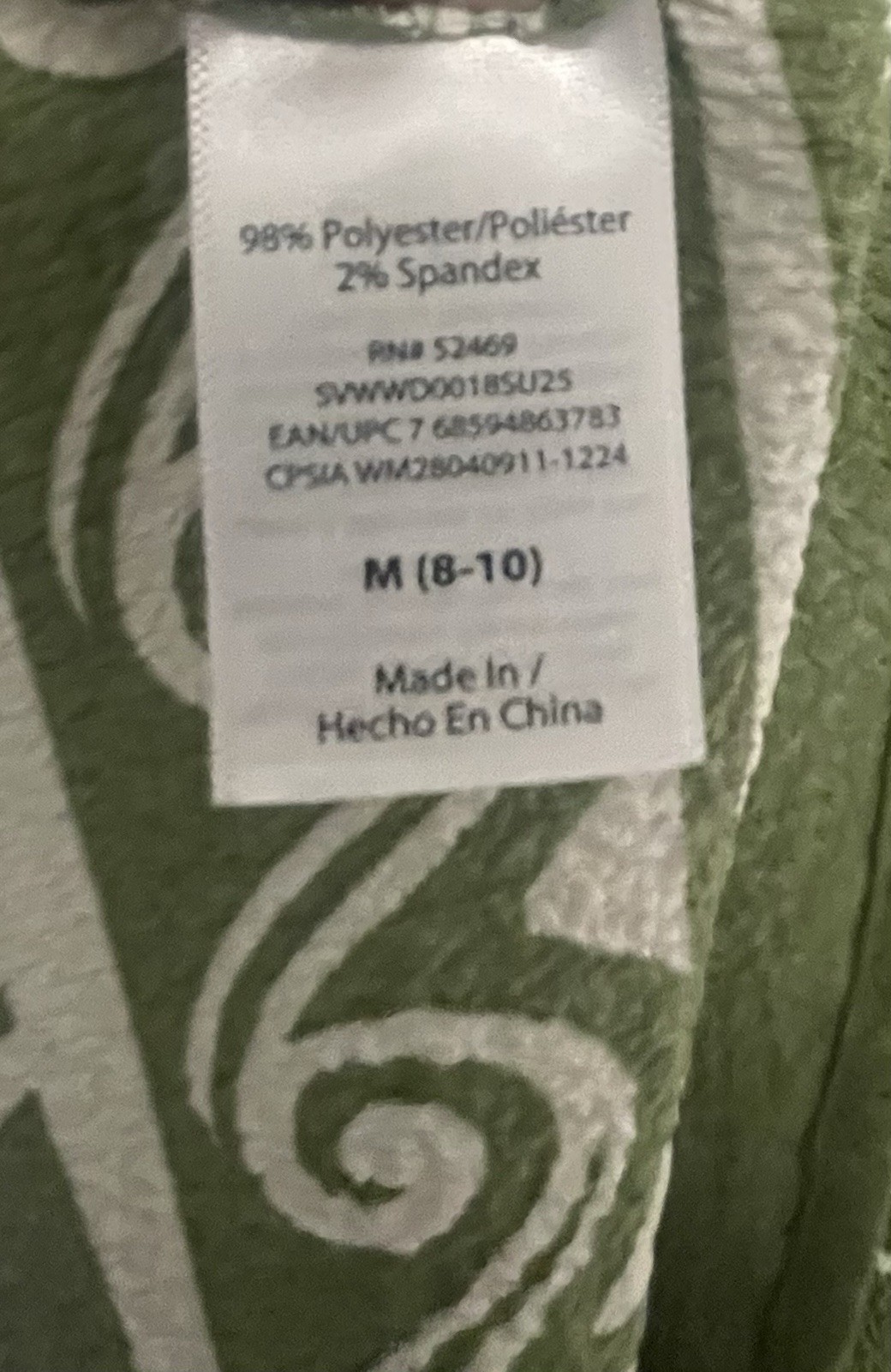 Sofia Jeans by Sofia Vergara Tie Front Cutout Tropical Maxi Dress Green Size M