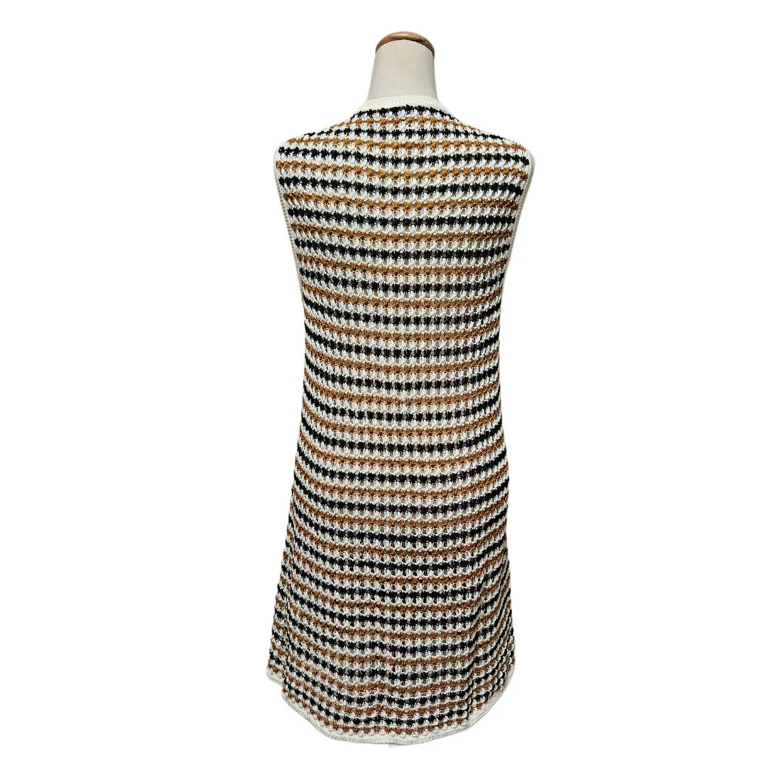 Eres Inédite Multicolor Openwork Crochet Mini Dress FR40 / US8 Cotton Viscose