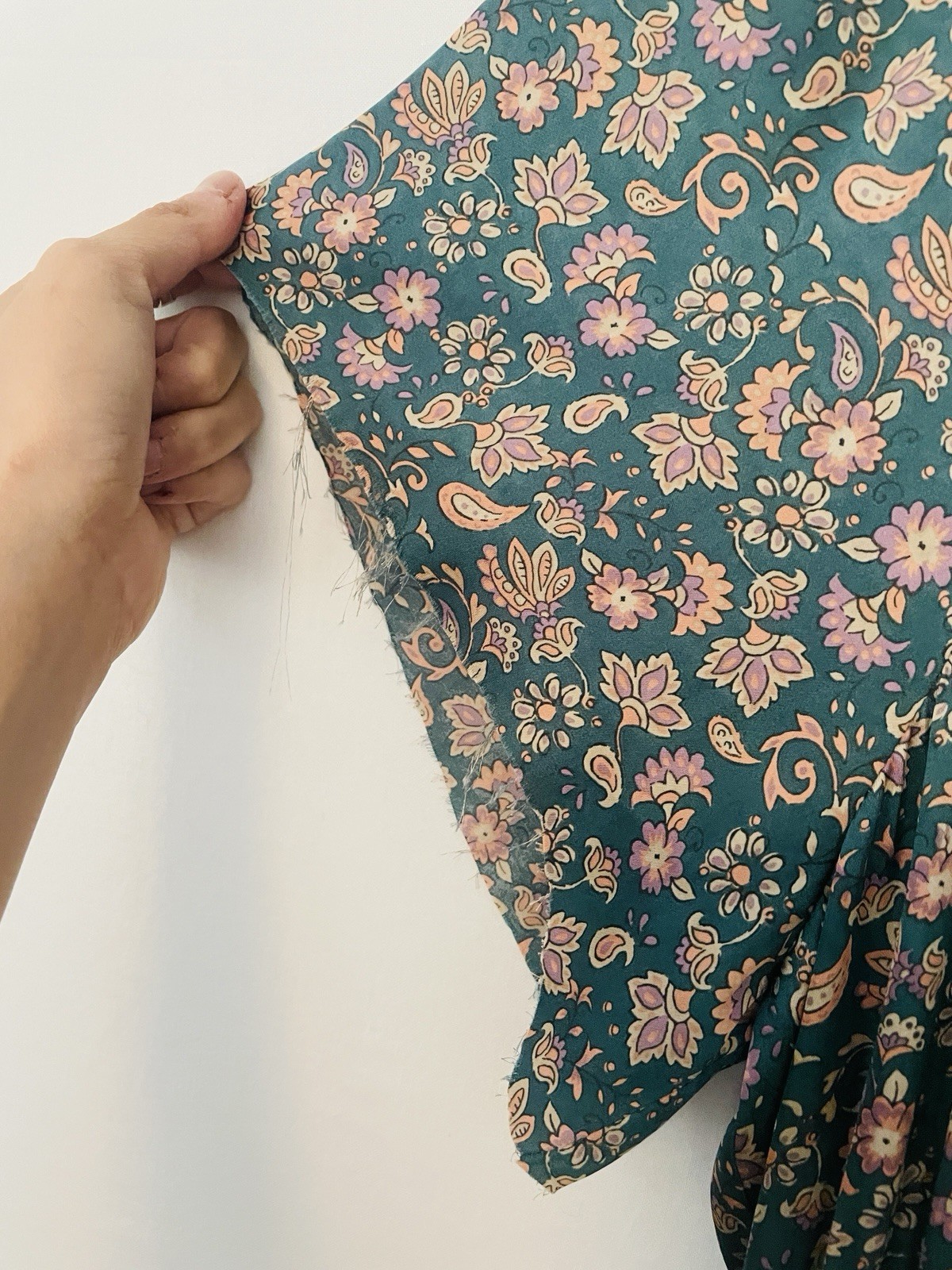 NWOT CURRENT AIR BLUE FLORAL PRINT MIDI DRESS -SIZE: L