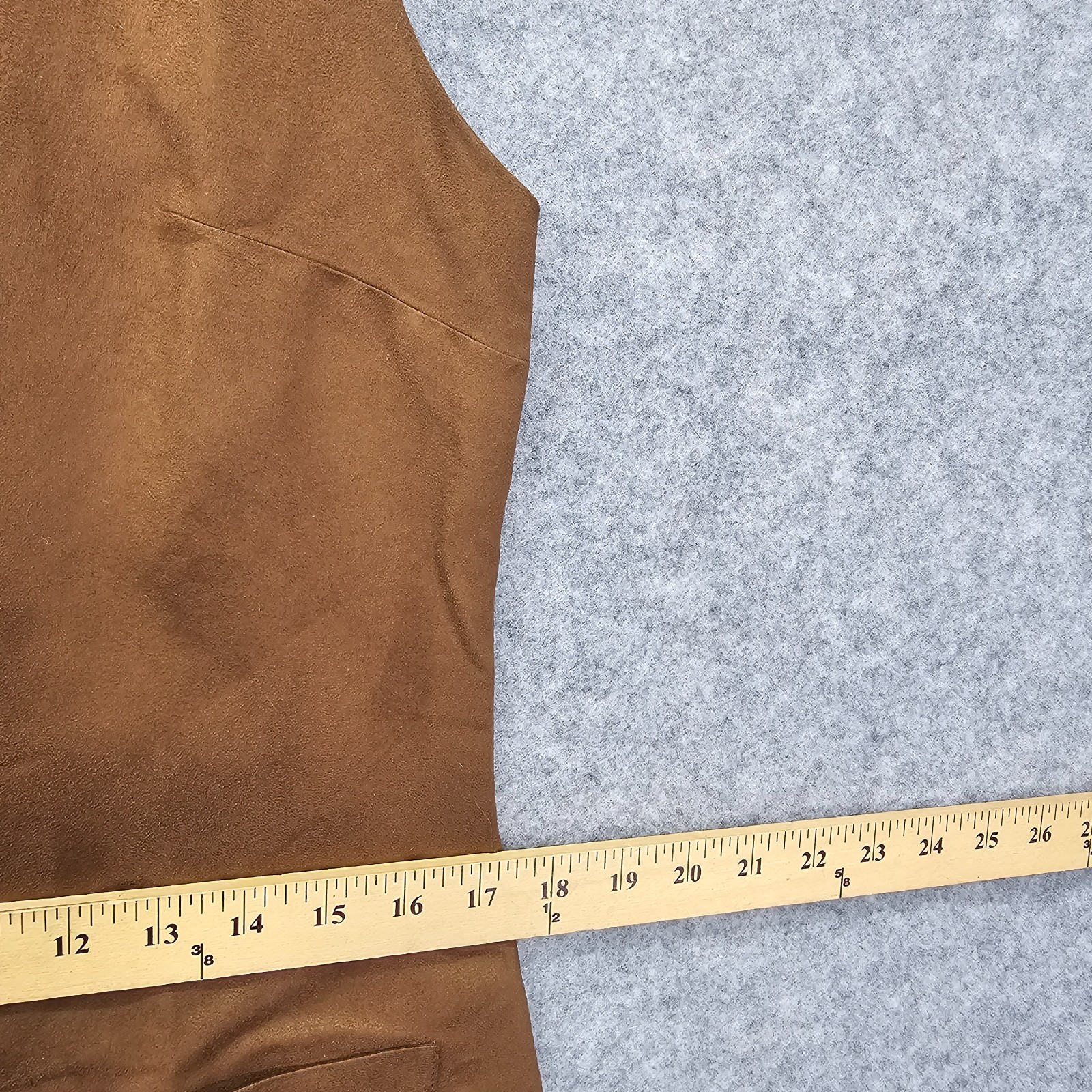 Womens Camel Shift Dress S Brown MOSSIMO Faux Suede Y2K Dark Academia Fall Prep