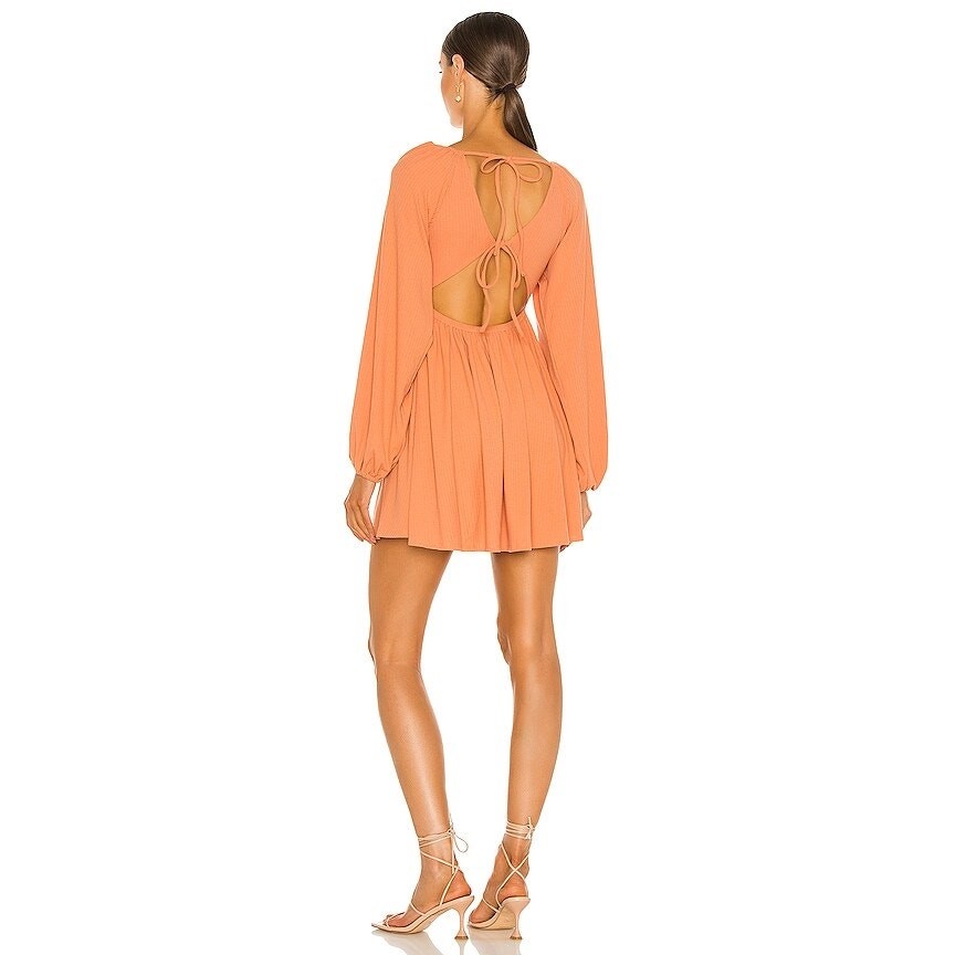Revolve Lovers and Friends Giorgia Party Dress Ginger Orange Size Small