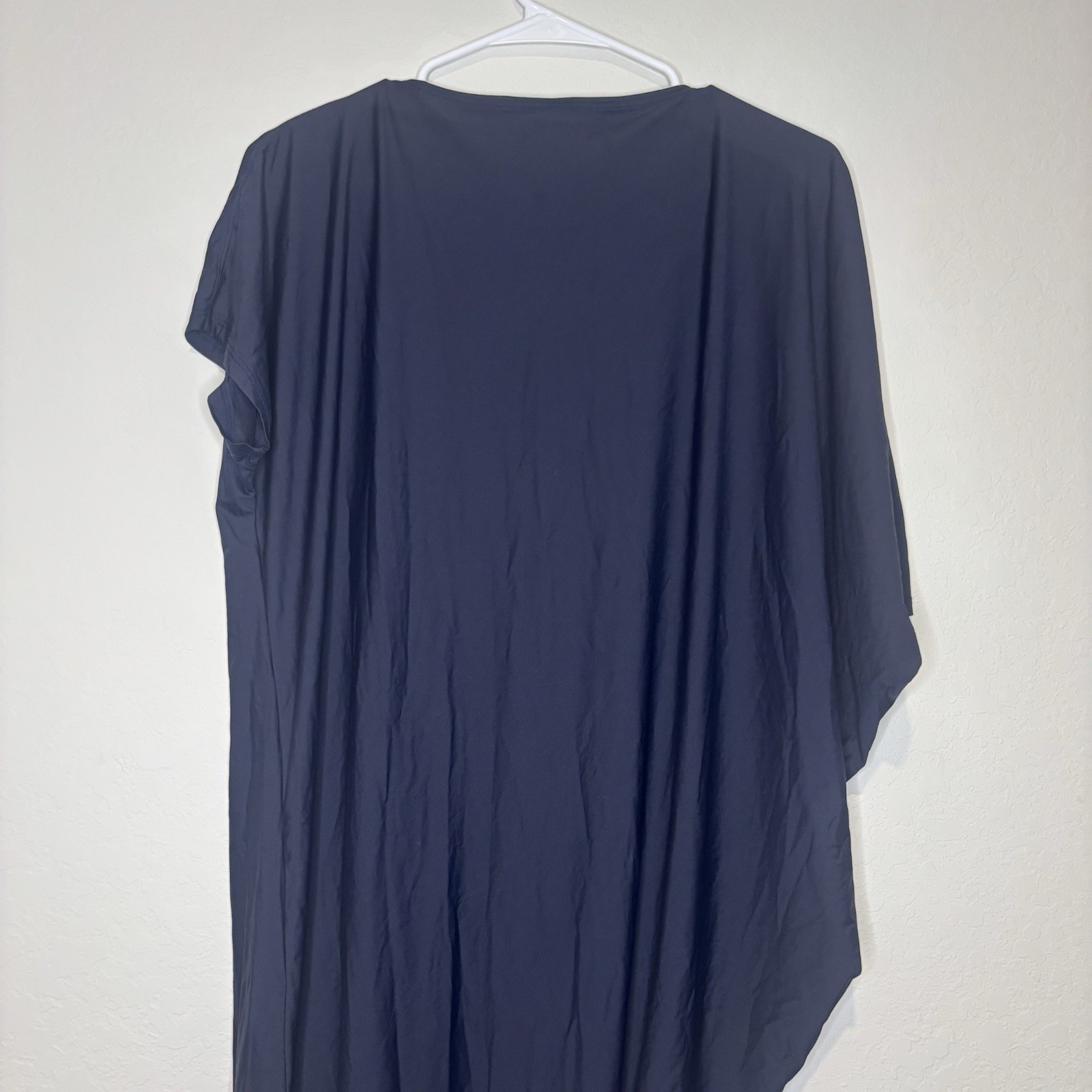 Athleta Sunlover Hilo UPF Dress Navy Asymmetric Stretch XS