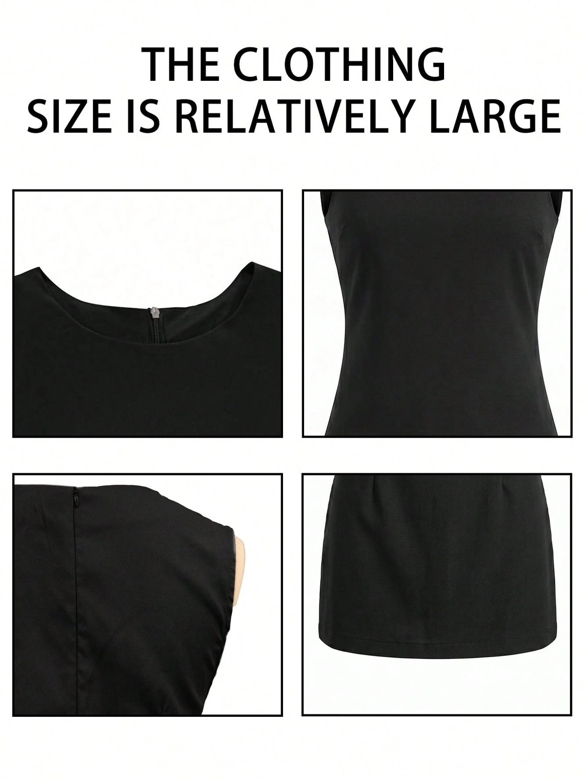 Elegant sleeveless dress with round neckline, backless, tie design, figure
