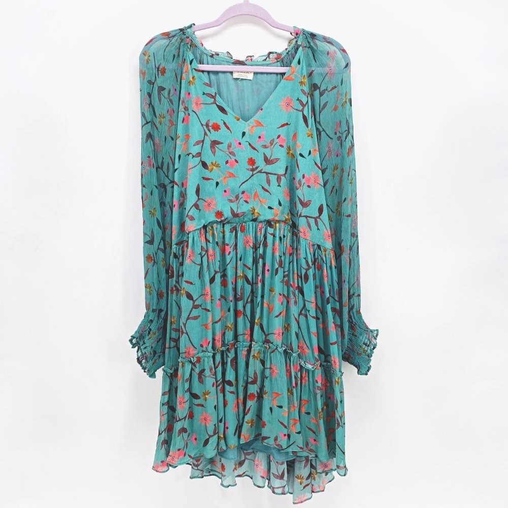 Anthropologie x Guapa Layla Puff Sleeve Mini Dress