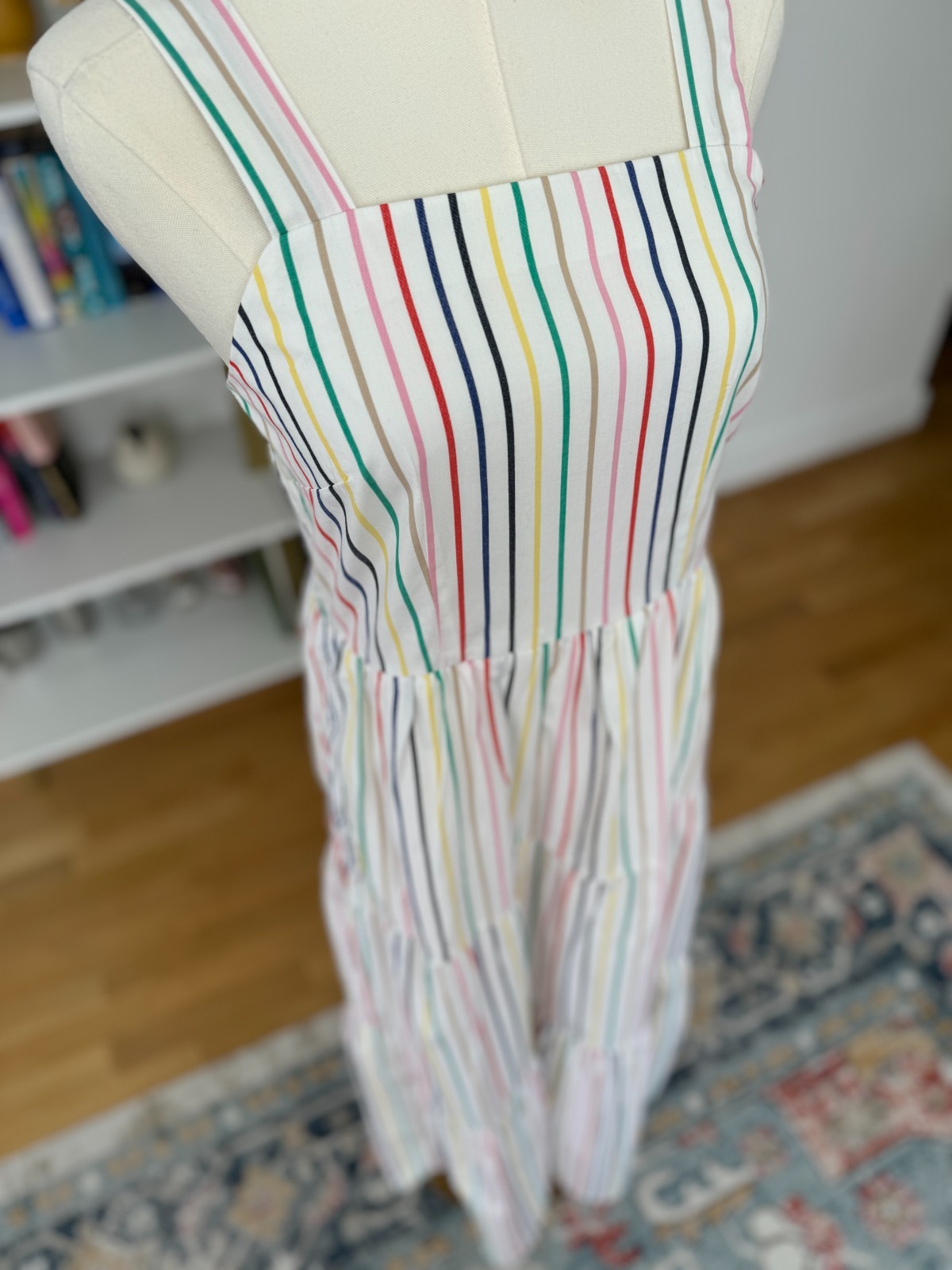 J Crew Multi Stripe Summer Dress – Size 0 – BNWT!!
