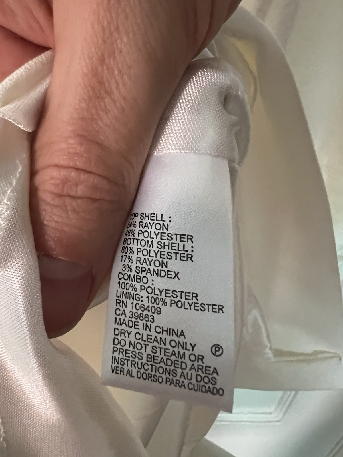 Tahari Arthur S. Levine Dress Ivory Textured Sleeveless Size 16 NWT