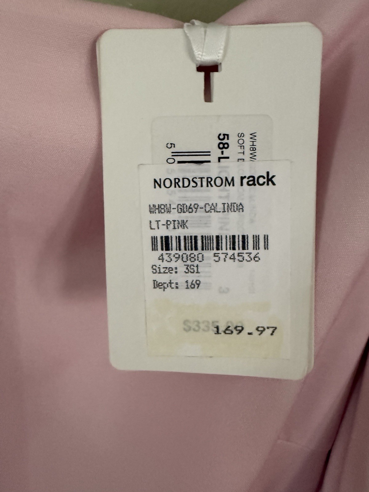 Ted Baker Light Pink Floral Off-Shoulder Sheath Dress Size 3