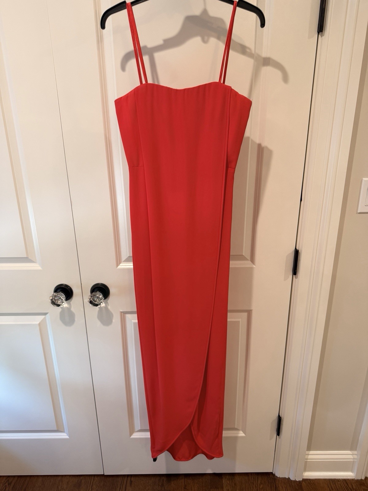 BCBGMAXAZRIA Women’s Red Size 4 Lipstick Red Sleeveless Dress