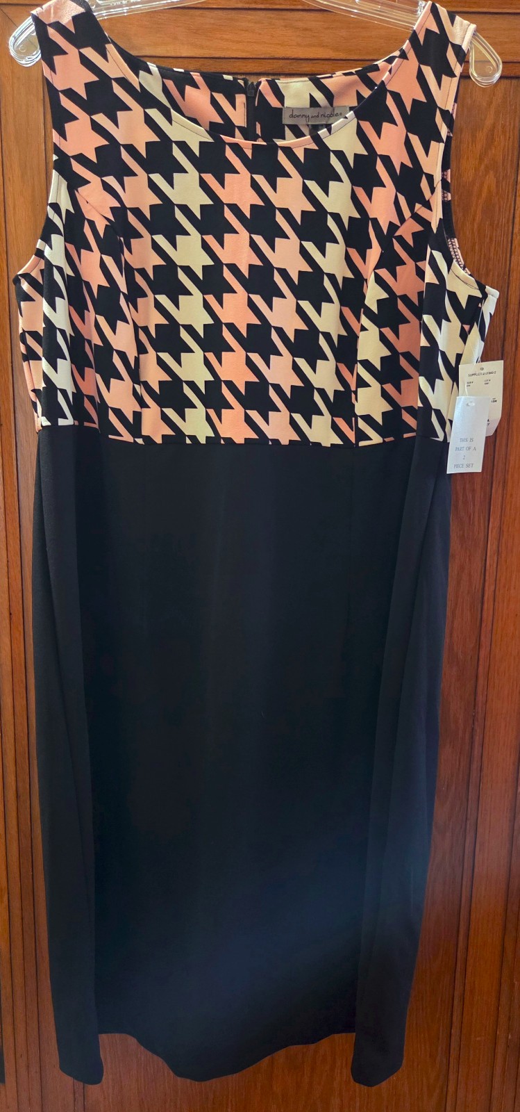 NWT Danny & Nicole Jacket & Tank Dress Women’s 16W