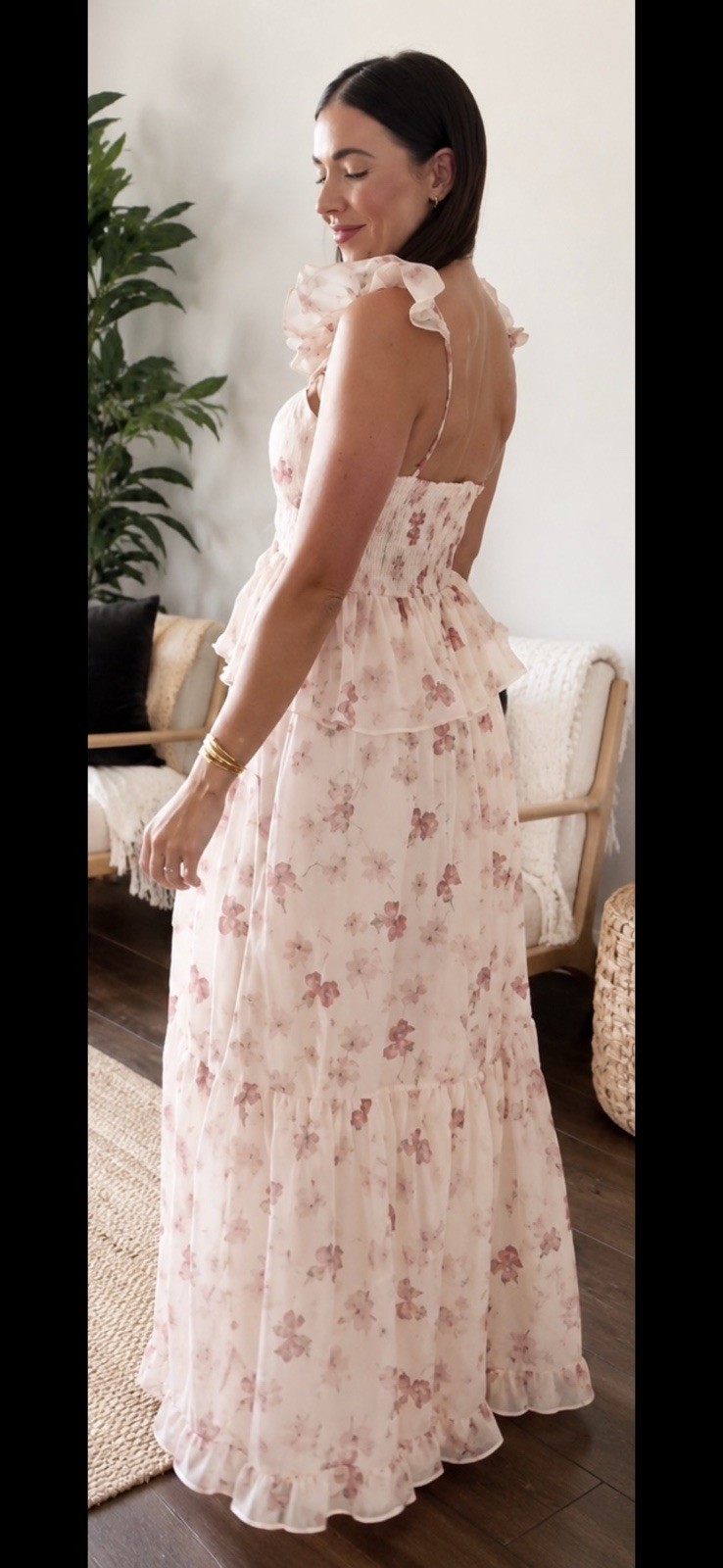 One Loved Babe Ballerina Floral Dress