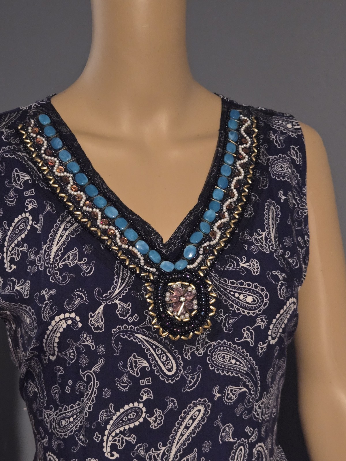 Step In Style Women’s Size S/M Sleeveless Dress NWT