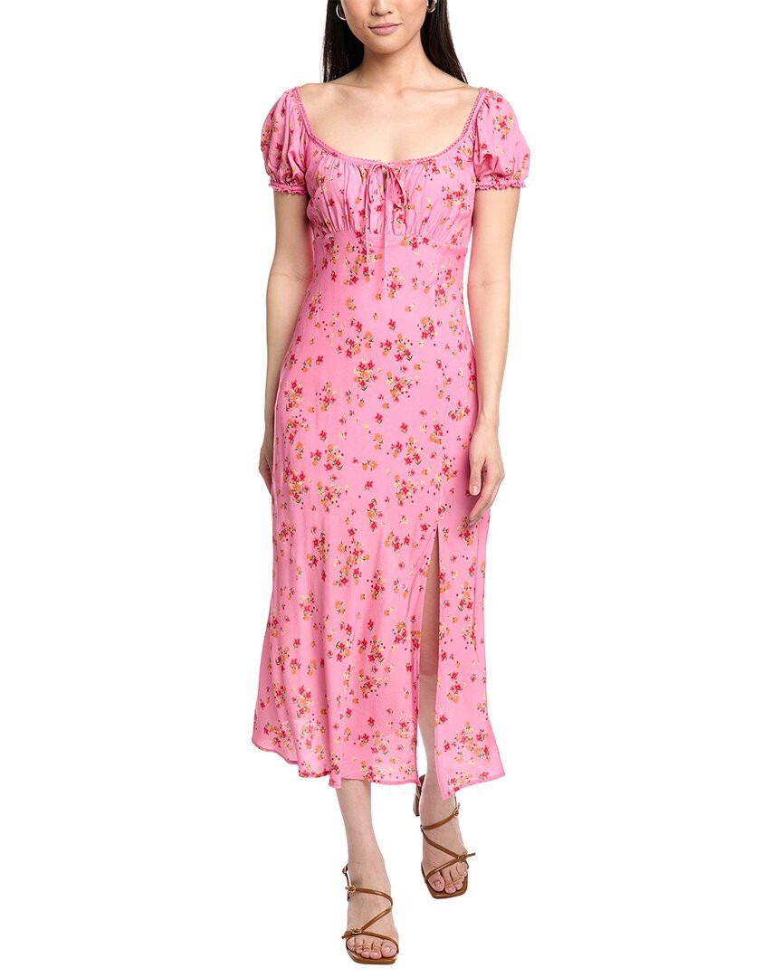 Lost + Wander Love Spell Midi Dress Women’s Pink S