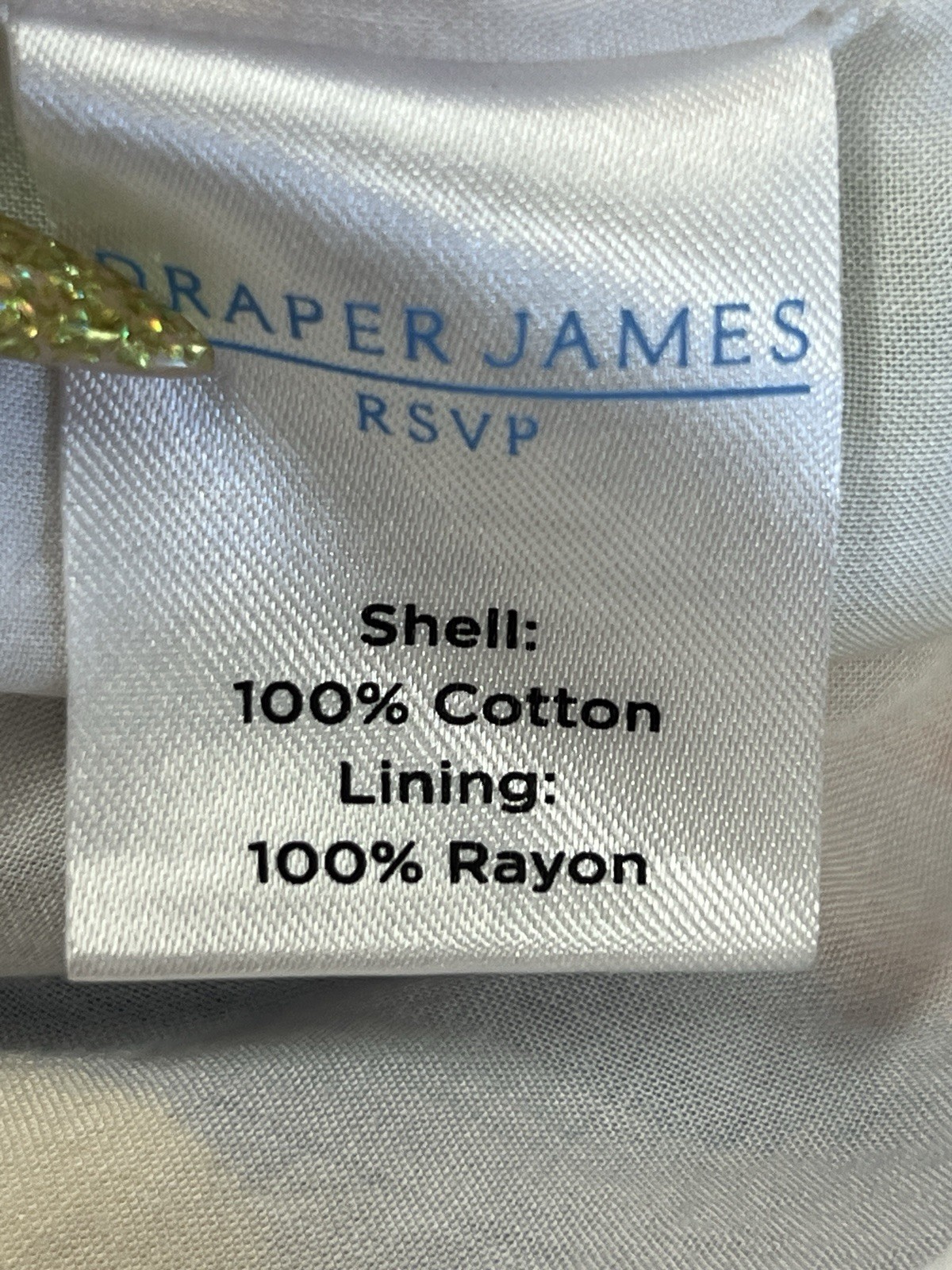 Draper James RSVP Off Shoulder Ruffle Sleeve Midi Dress Size M Medium Stripe