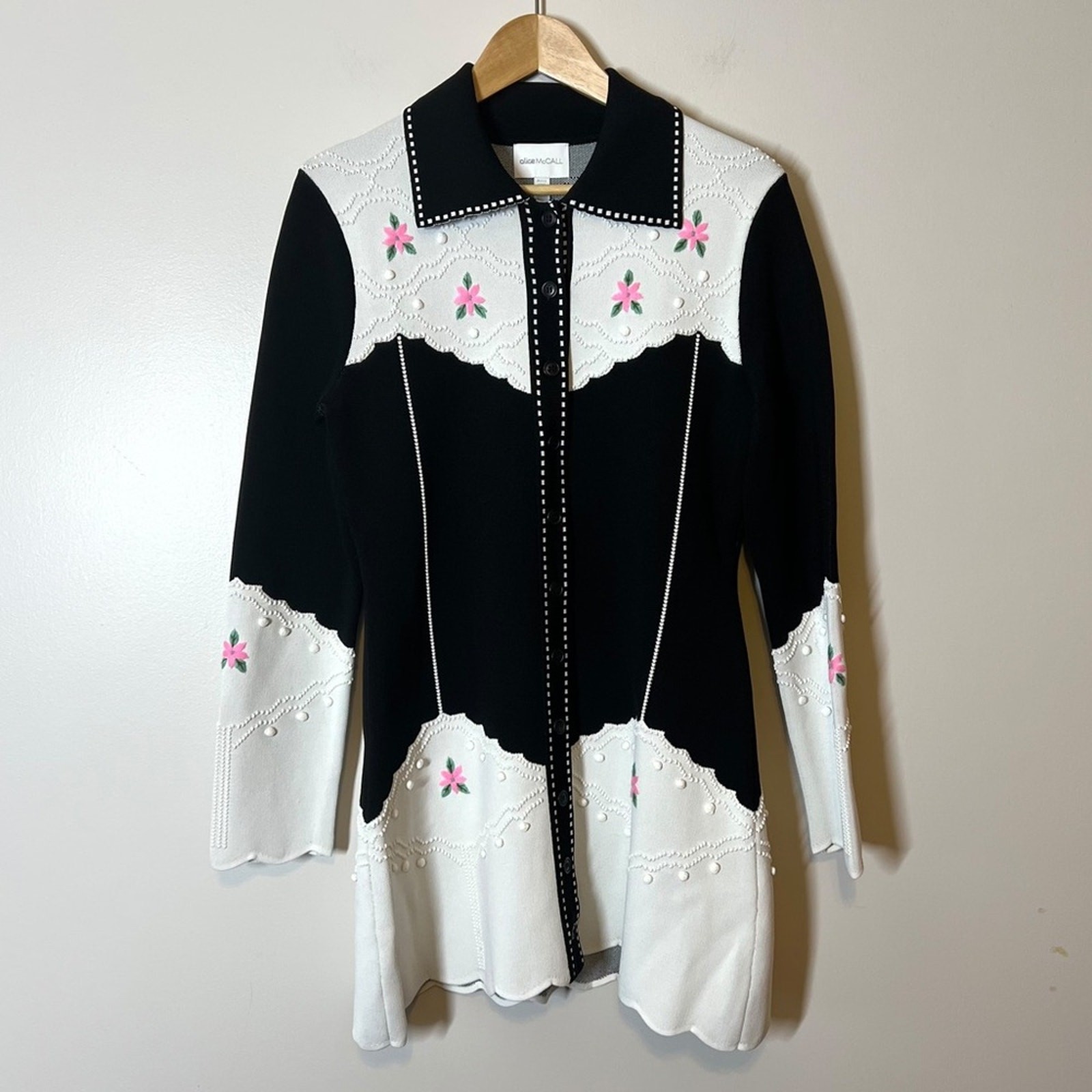 RARE Alice McCall Come Over Jacket Dress Floral Lace Size 8