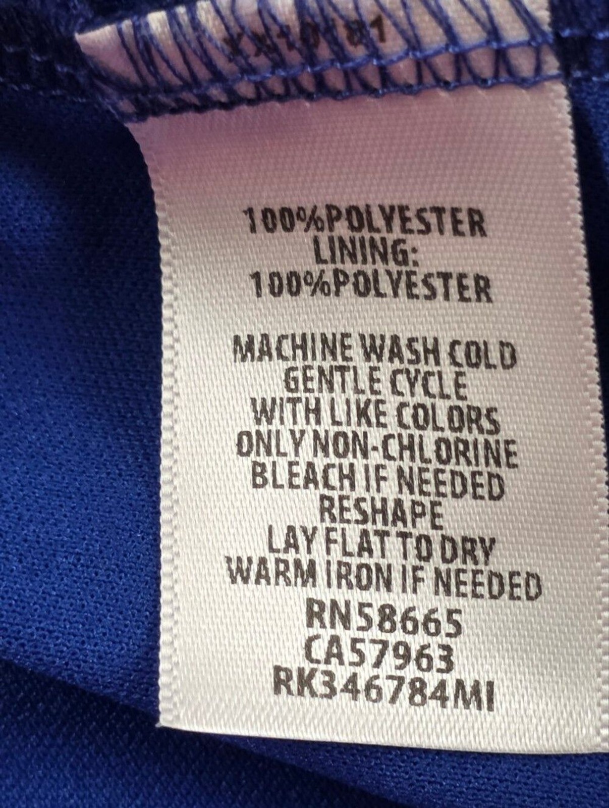 Free Press Draped Racerback Chiffon Dress Royal Blue Wmn’s XL