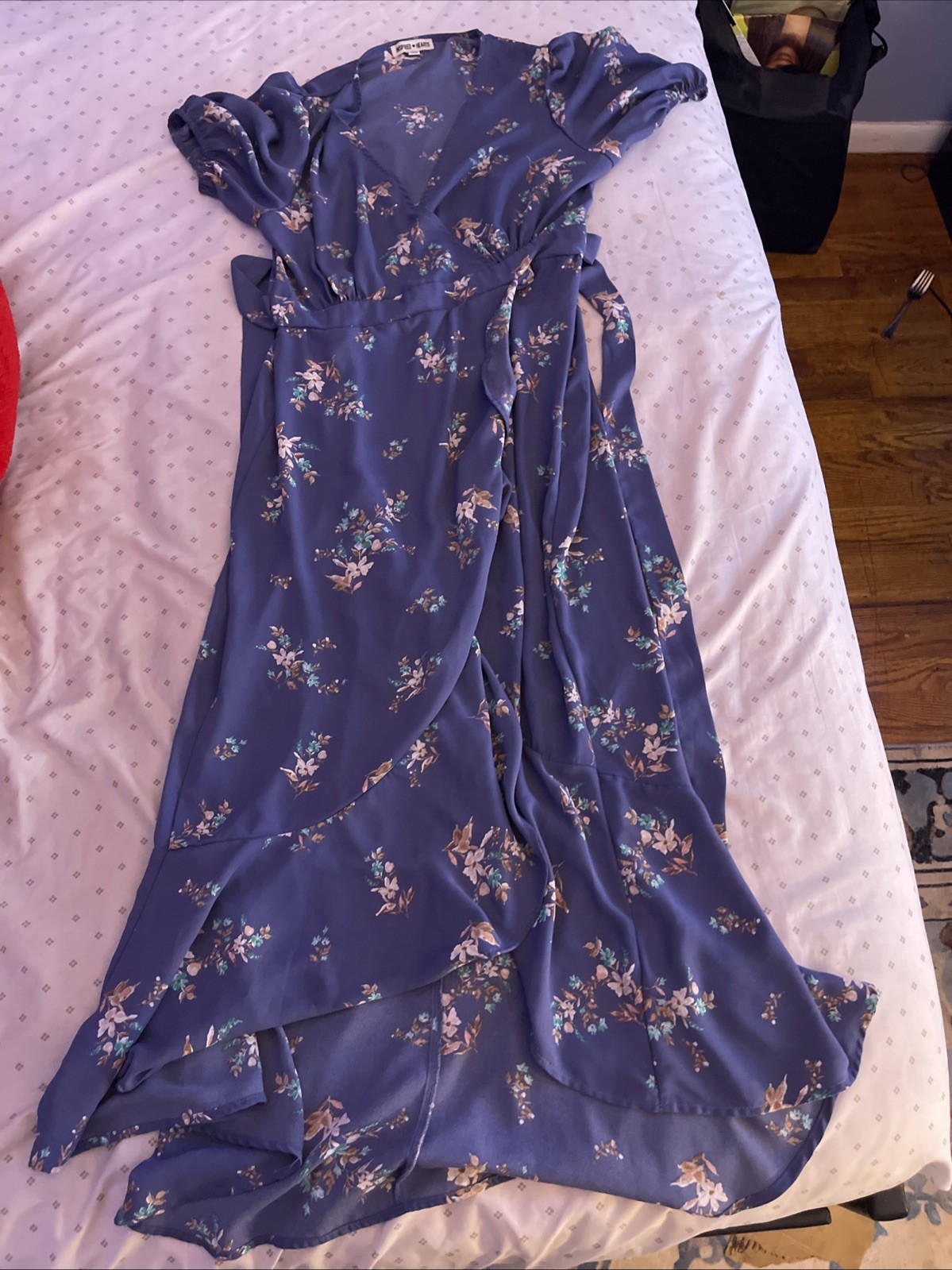 Banana Republic Tiered Maxi Size M Dress – Purple (803880)