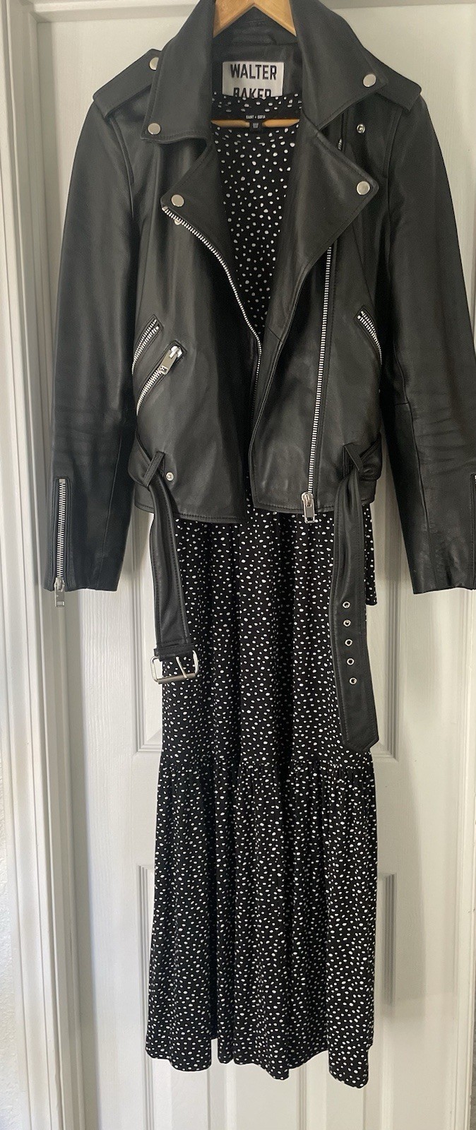 Saint+ Sofia long polka dots dress. Size M. Made in Bulgaria. Good condition