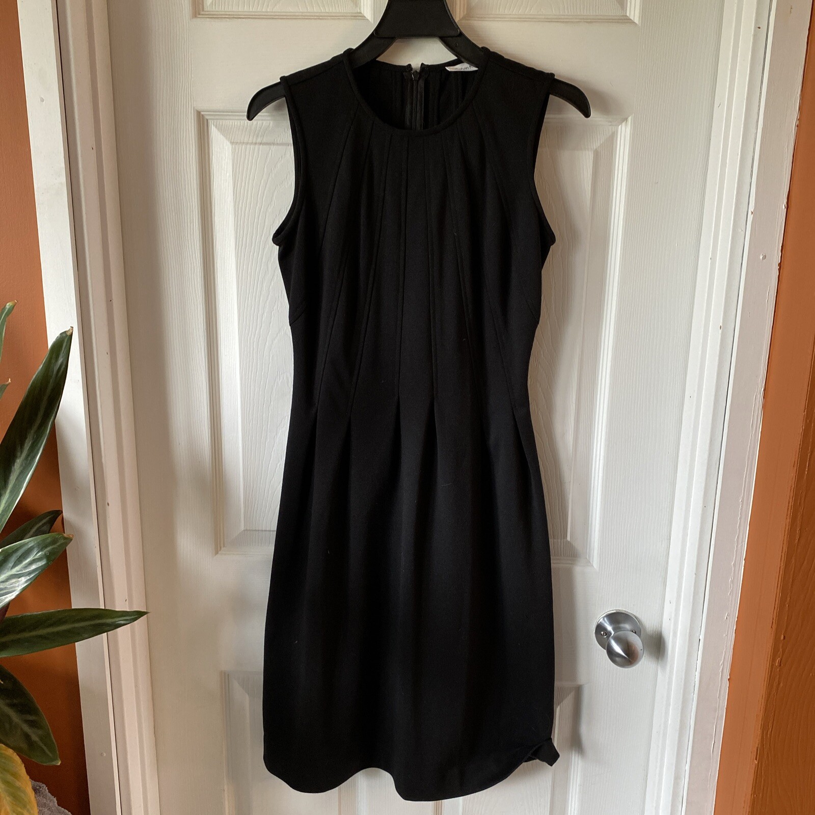 Calvin Klein Dress Women’s Small Black Dress Fit N Flare Dry Clean Only
