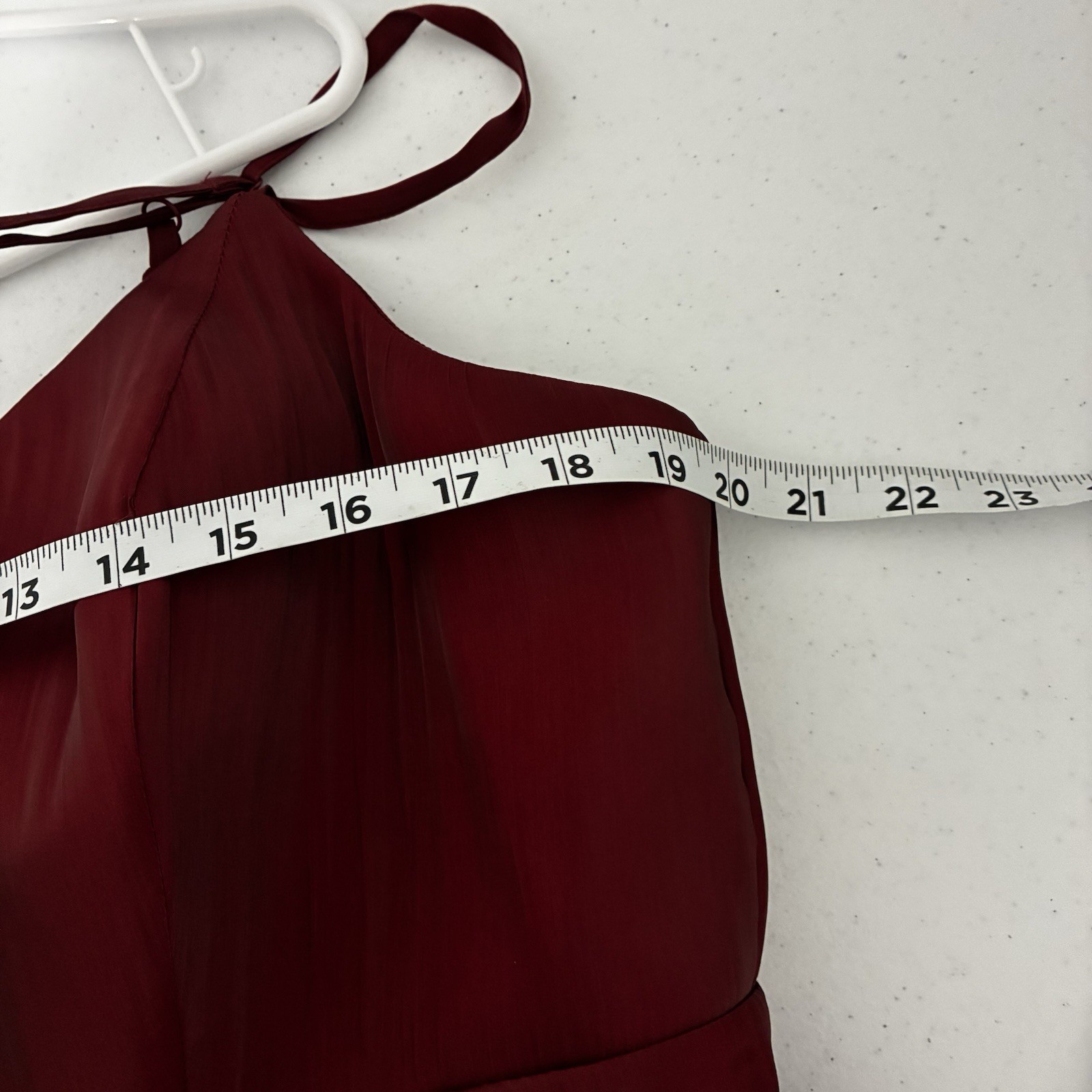 Torrid Dark Red Pleated Fit & Flare Dress 12 Mini V-Neck Spaghetti Strap