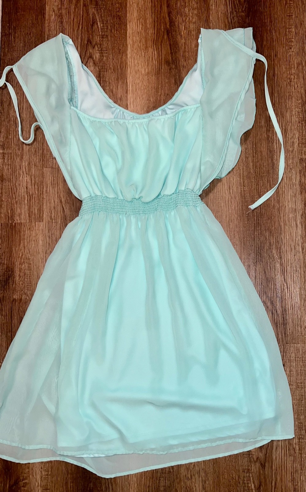 Maurices Mint Green Layered Chiffon Dress 💚 Medium