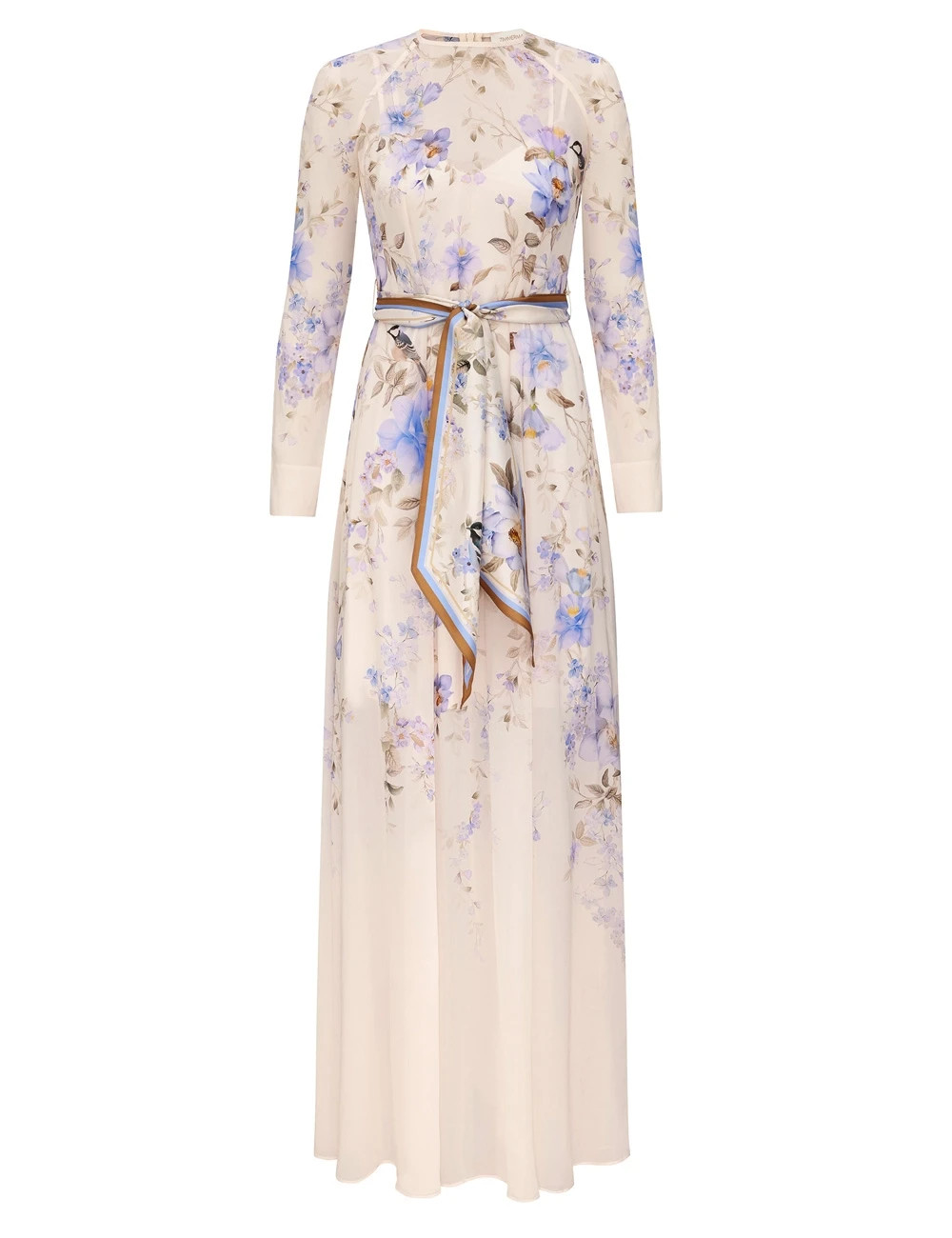 ZIMMERMANN Luna Sheath Dress, Blue Songbird, Size 12-16, BNWT