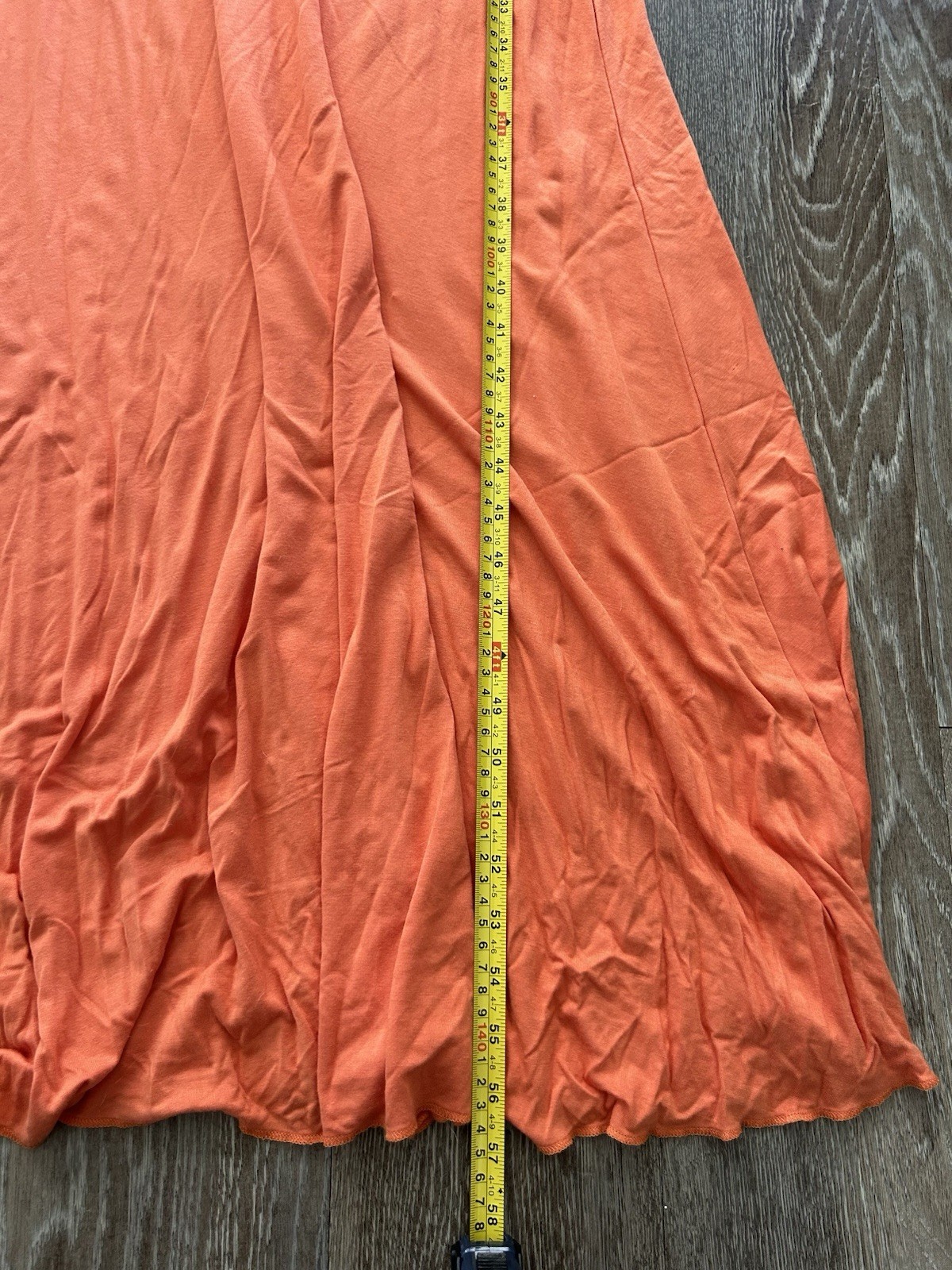 Vintage Spiegel Orange Drop Waist Maxi Gown Y2K Vacation Feminine Romantic Fairy