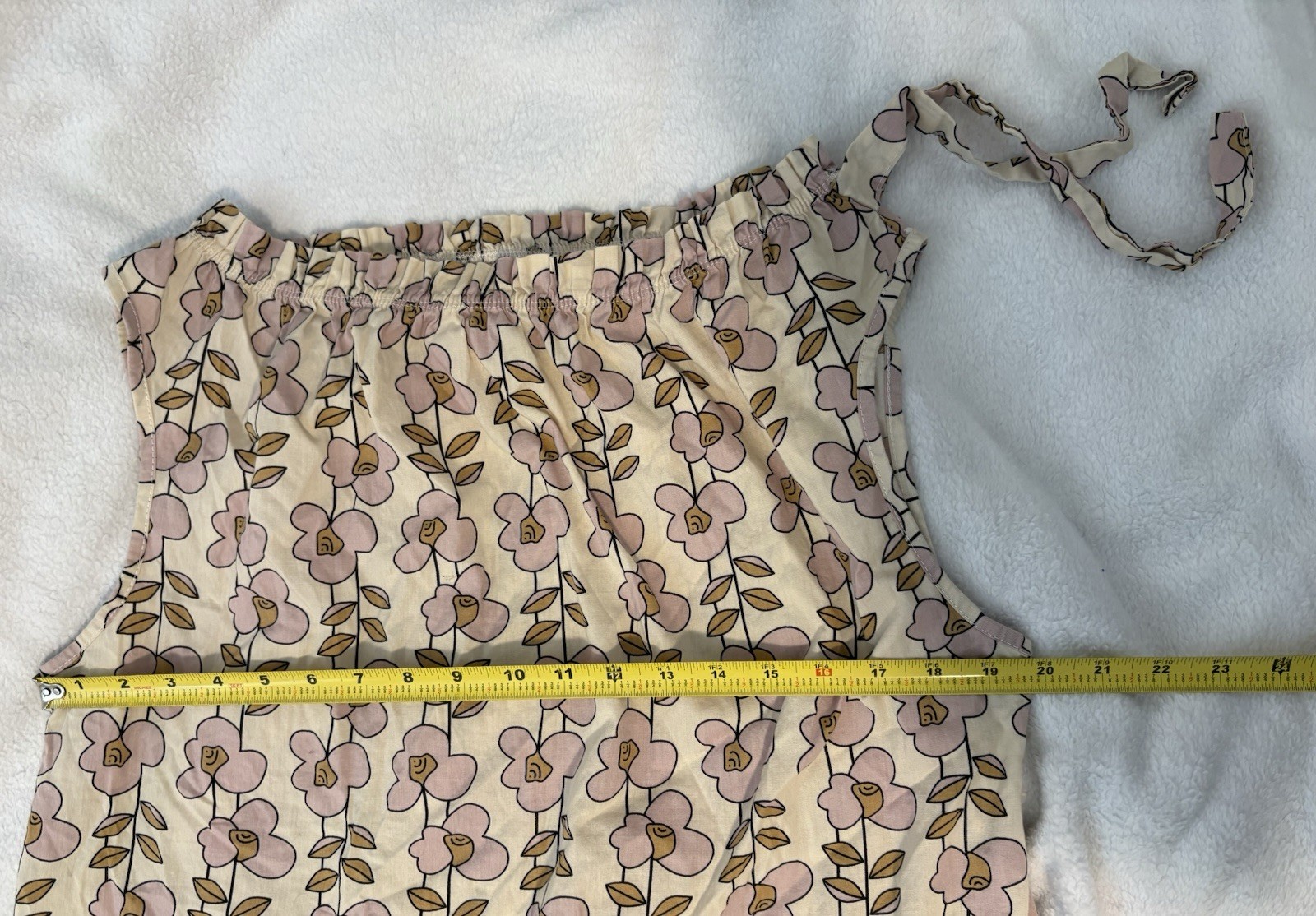 Flawless Possibly Handmade Floral Print Vintage Inspired Dress Regular Large