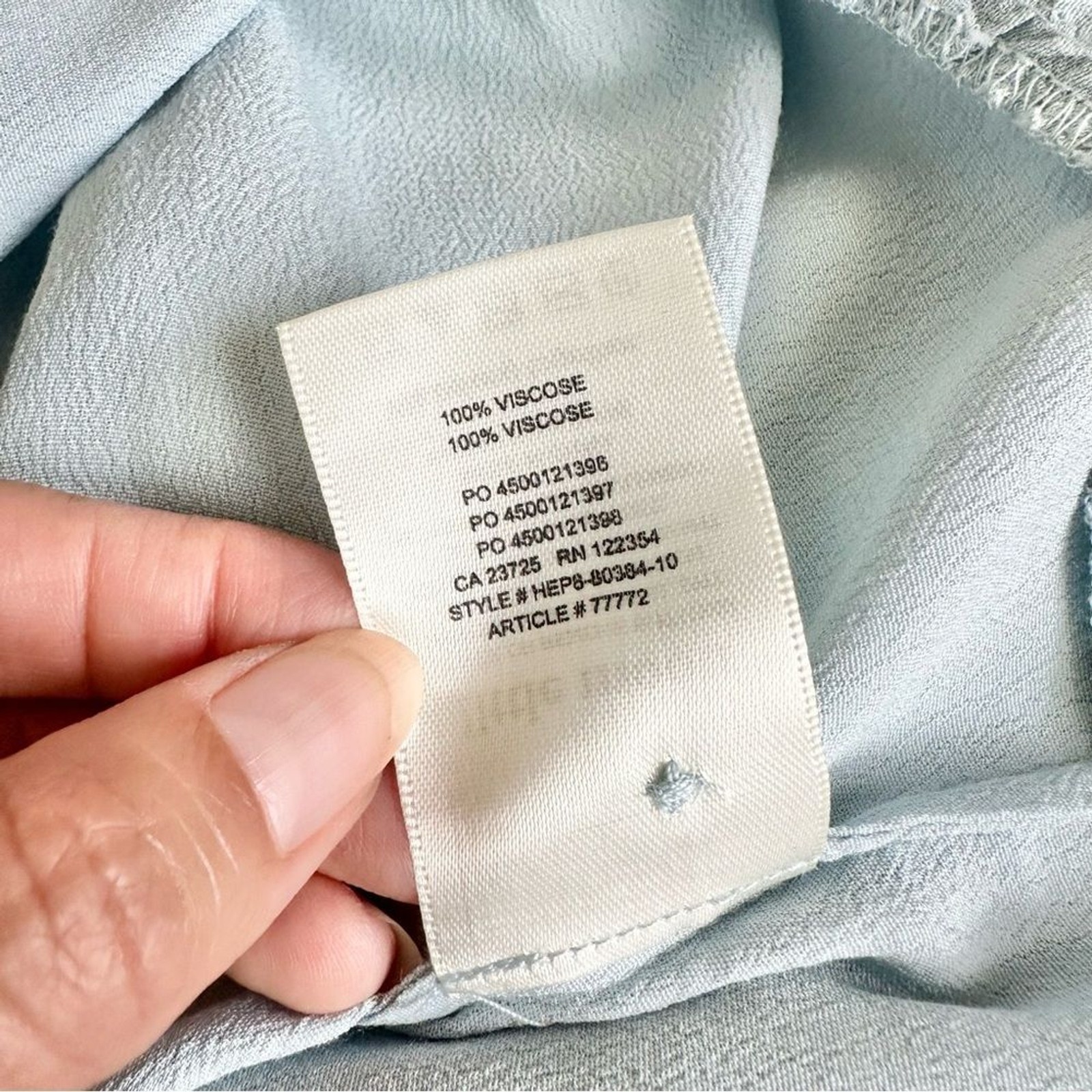 Aritzia Little Moon Heartstrings Tiered Midi Dress in Blue Size Small