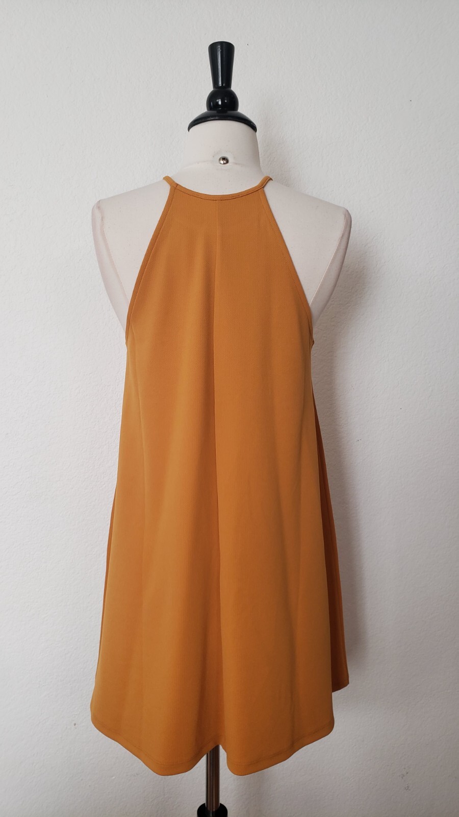 New Dress Size Medium Mustard Yellow Tank Boho Coastal Classic