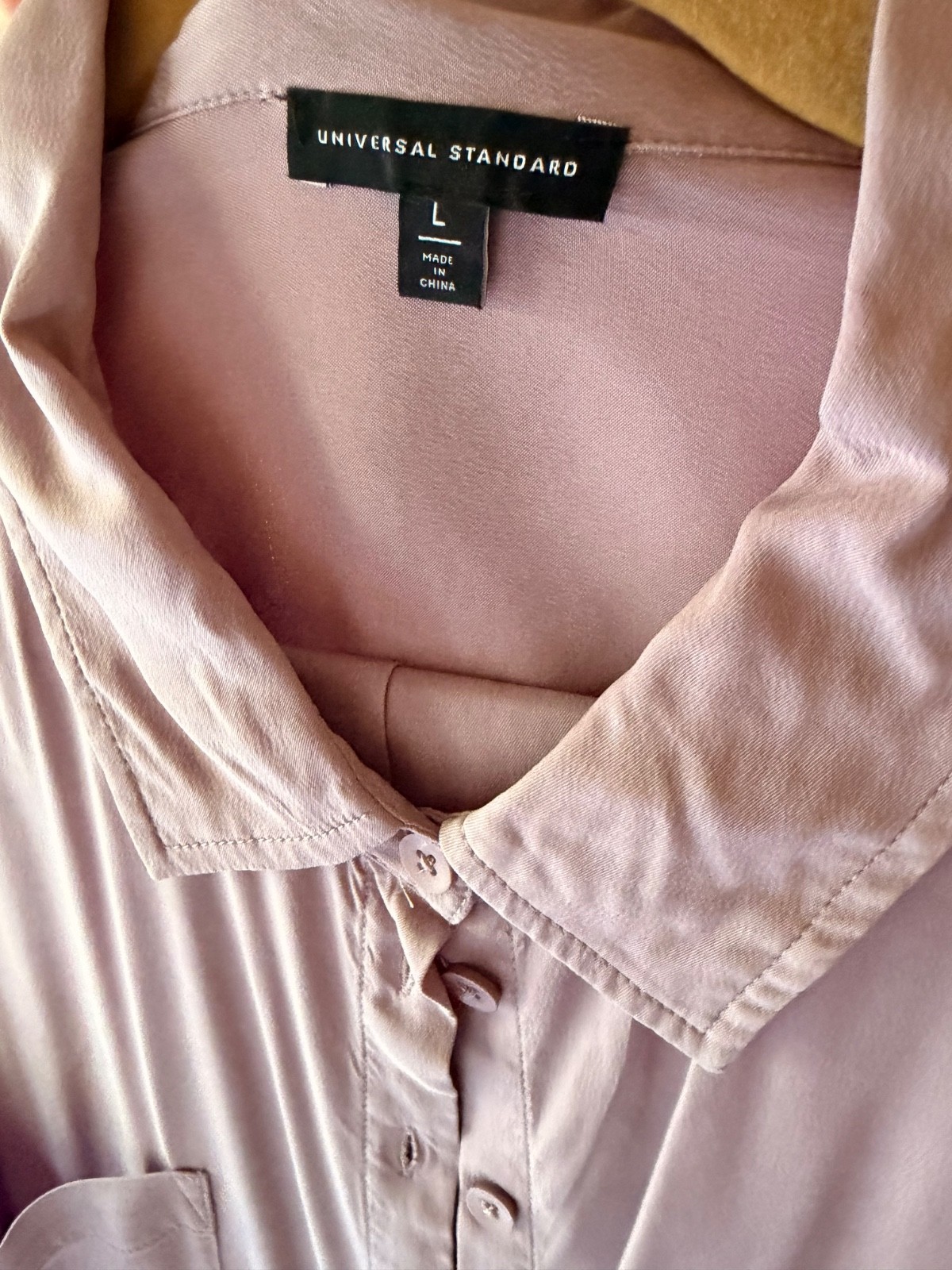 Universal Standards Long Sleeve Rose Collar Neck Dress (L: 22-24)