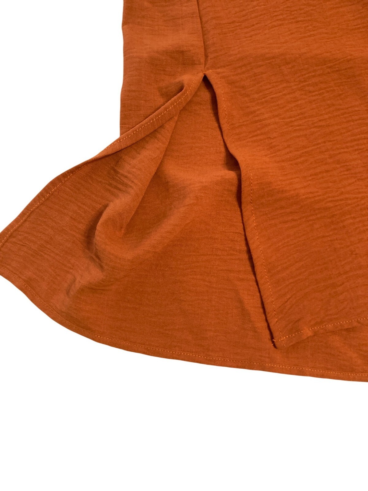 Ophelia Roe Button Front Belted Cinnamon Shirt Dress With Pockets Size Varies