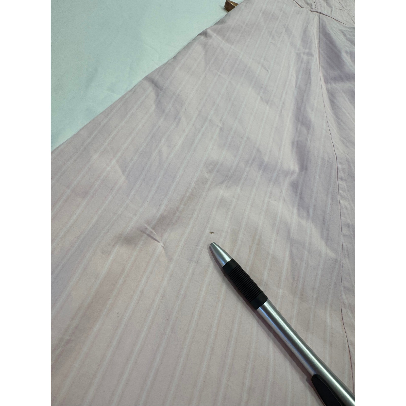 LoveShackFancy Pink Stripe Lace Trim Maxi Dress XXS Pastel Cottagecore Good