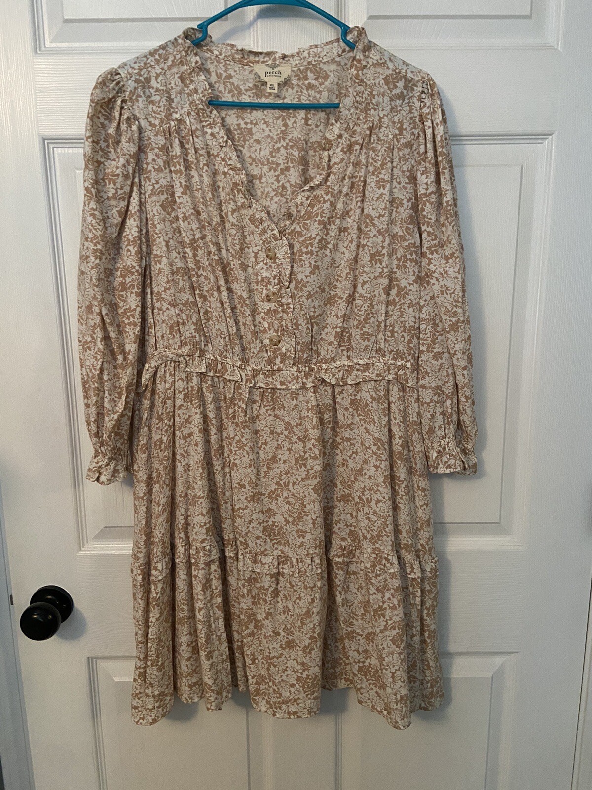 EUC Perch by Blu Pepper Dress Floral Juniors Plus 2X