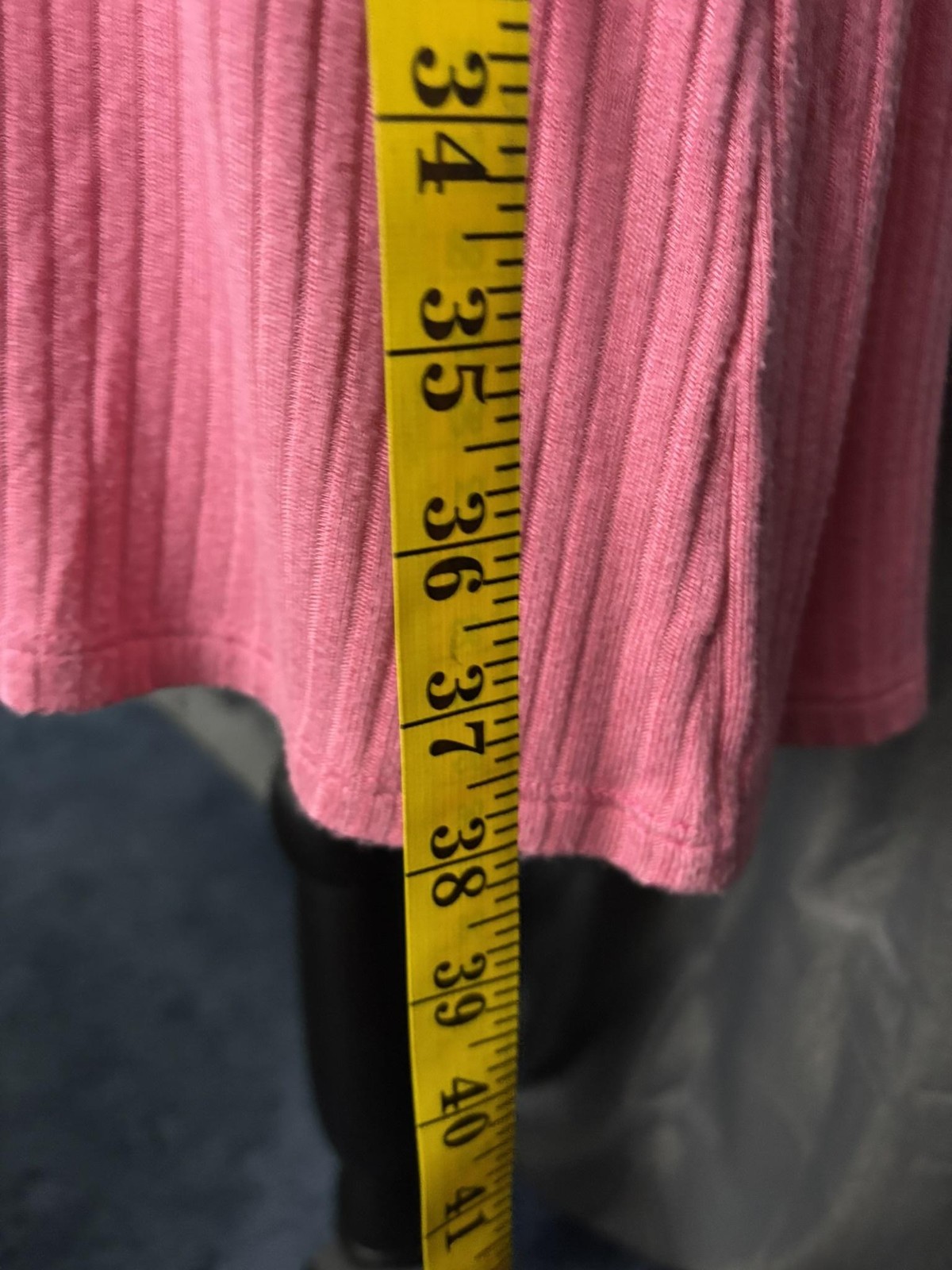 Reformation Paso Ribbed Knit Tank Dress Womens XL Pink Button Front Loungewear