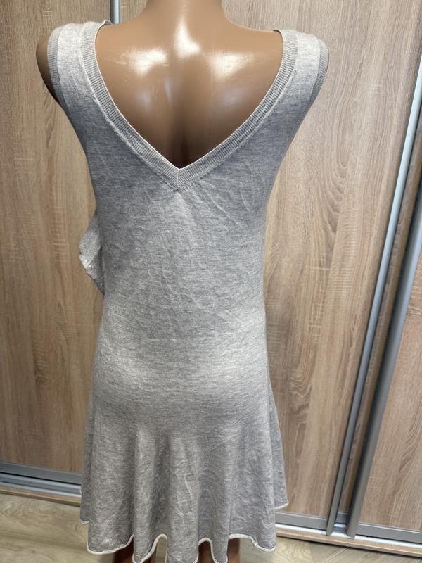 Women Nina Ricci Dress Grey Cashmere 36