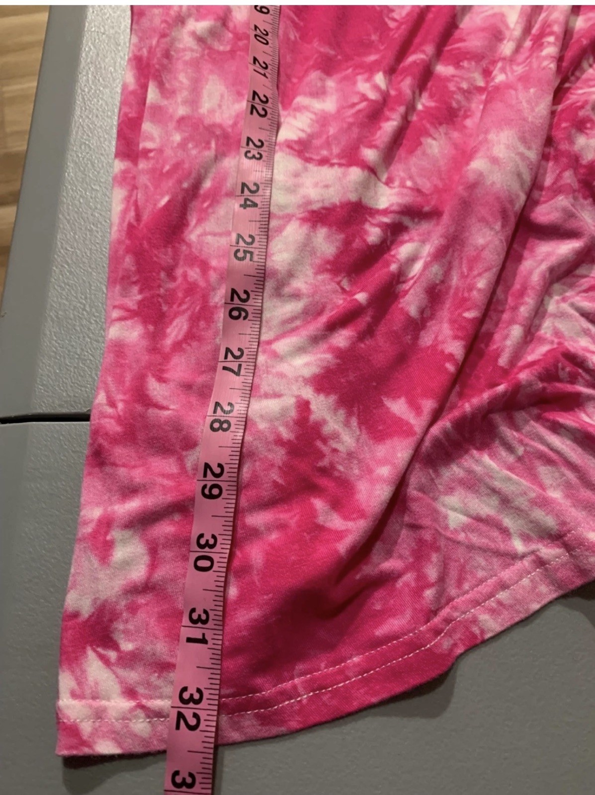 Jouica Womens Tie-Die Dress Sleeveless Pink Midi Pullover Size XL