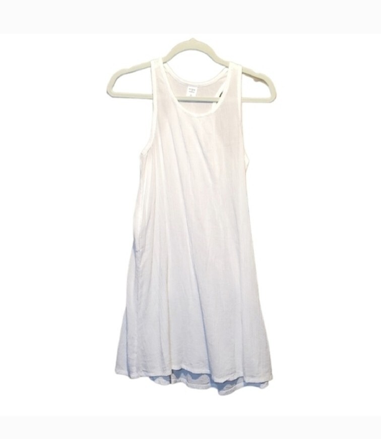 Melrose & Market White Dress Casual Pullover Lounge Pool Beach XL (14-16) NWT