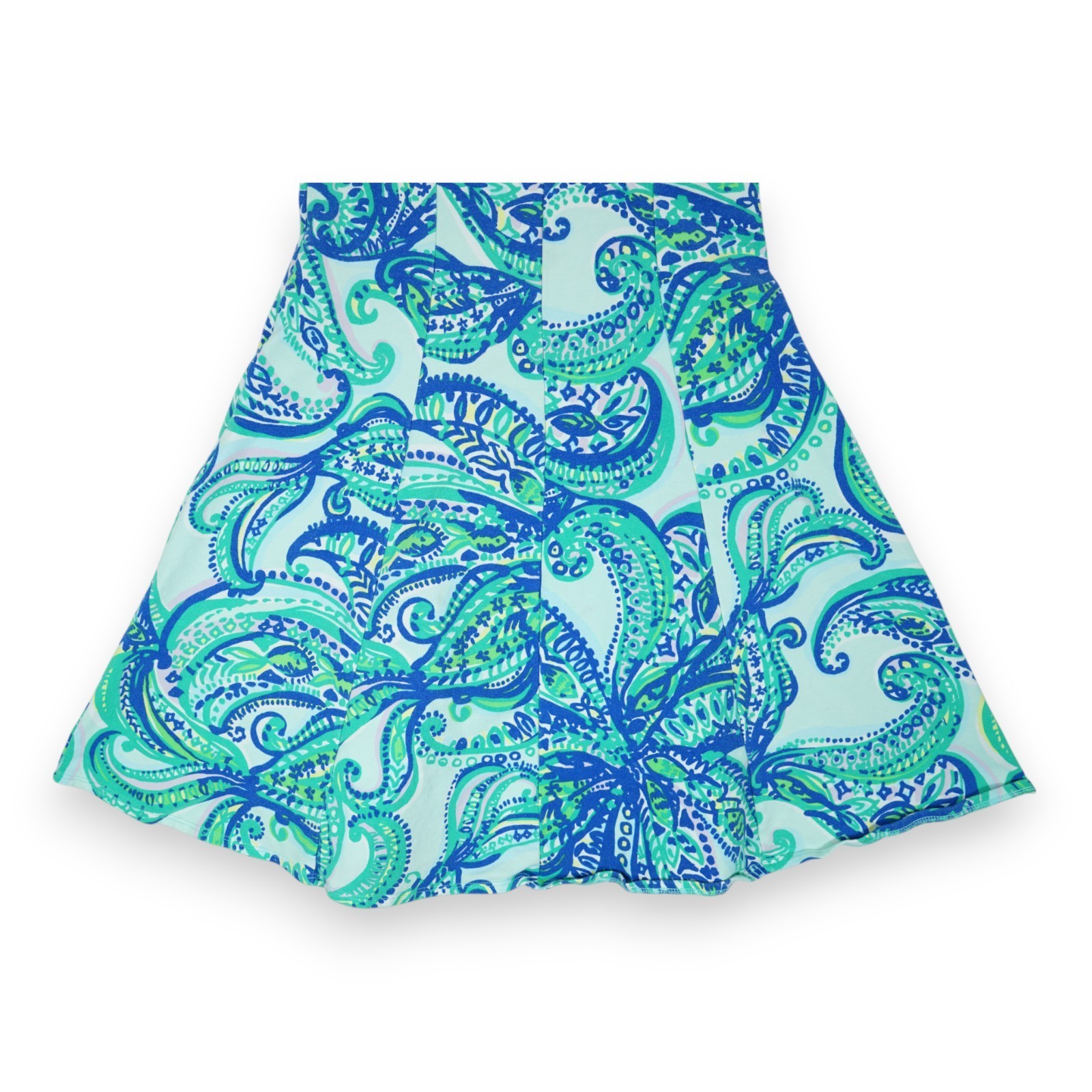 Lilly Pulitzer Dahlia Poolside Blue Keep It Current Terry Fit Flare Dress XXS