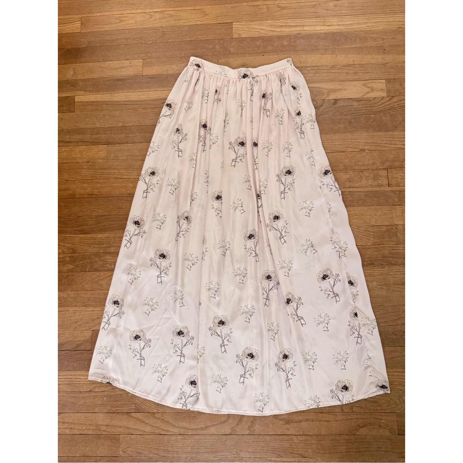 OML Women’s Floral Maxi Skirt – Size 4 b87