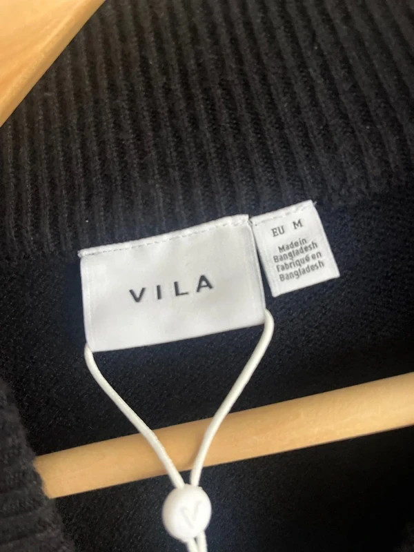 Vila Viril Long Sleeved Midi Dress Size UK M BNWT RRP £40