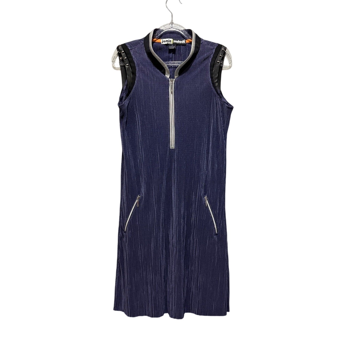 Jamie Sadock Sleeveless Golf Dress Ribbed Sz S Sporty Outdoors Casual