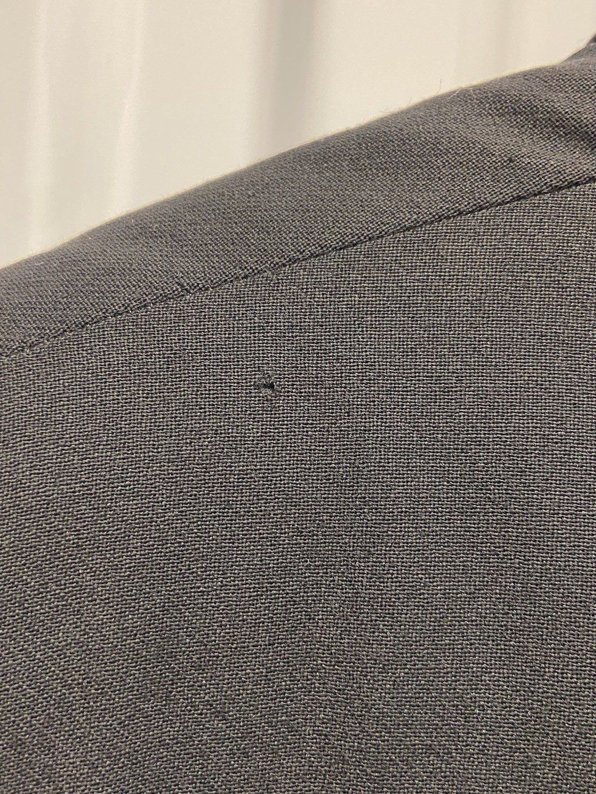 90s Gianfranco Ferre Studio 0001 Ferre Black Wool Blazer Dress Sz 6 NEEDS REPAIR