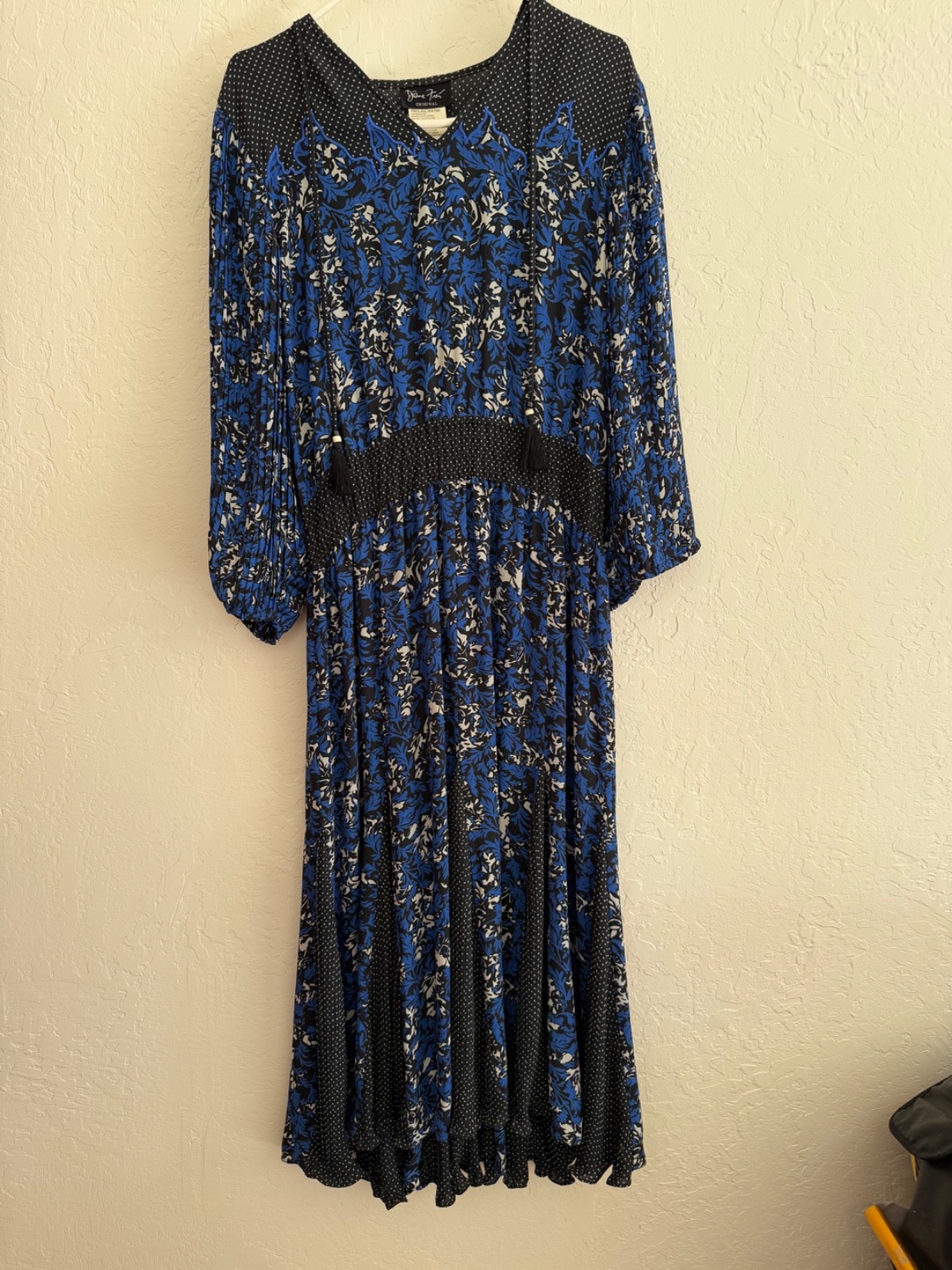 Vintage Poka Dot Diane Freis Dress